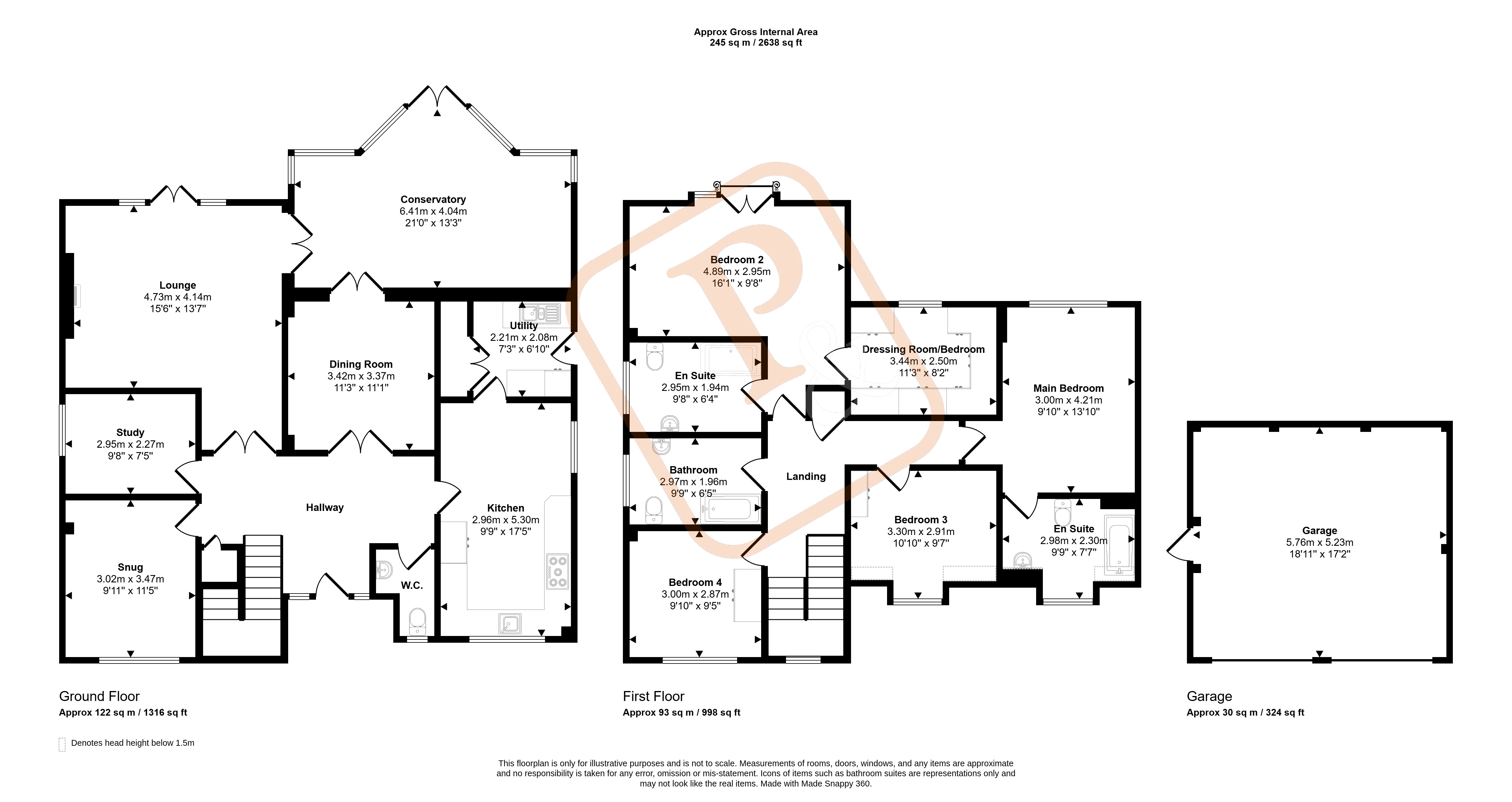 New House,, Worlds End Lane, Colchester floorplan
