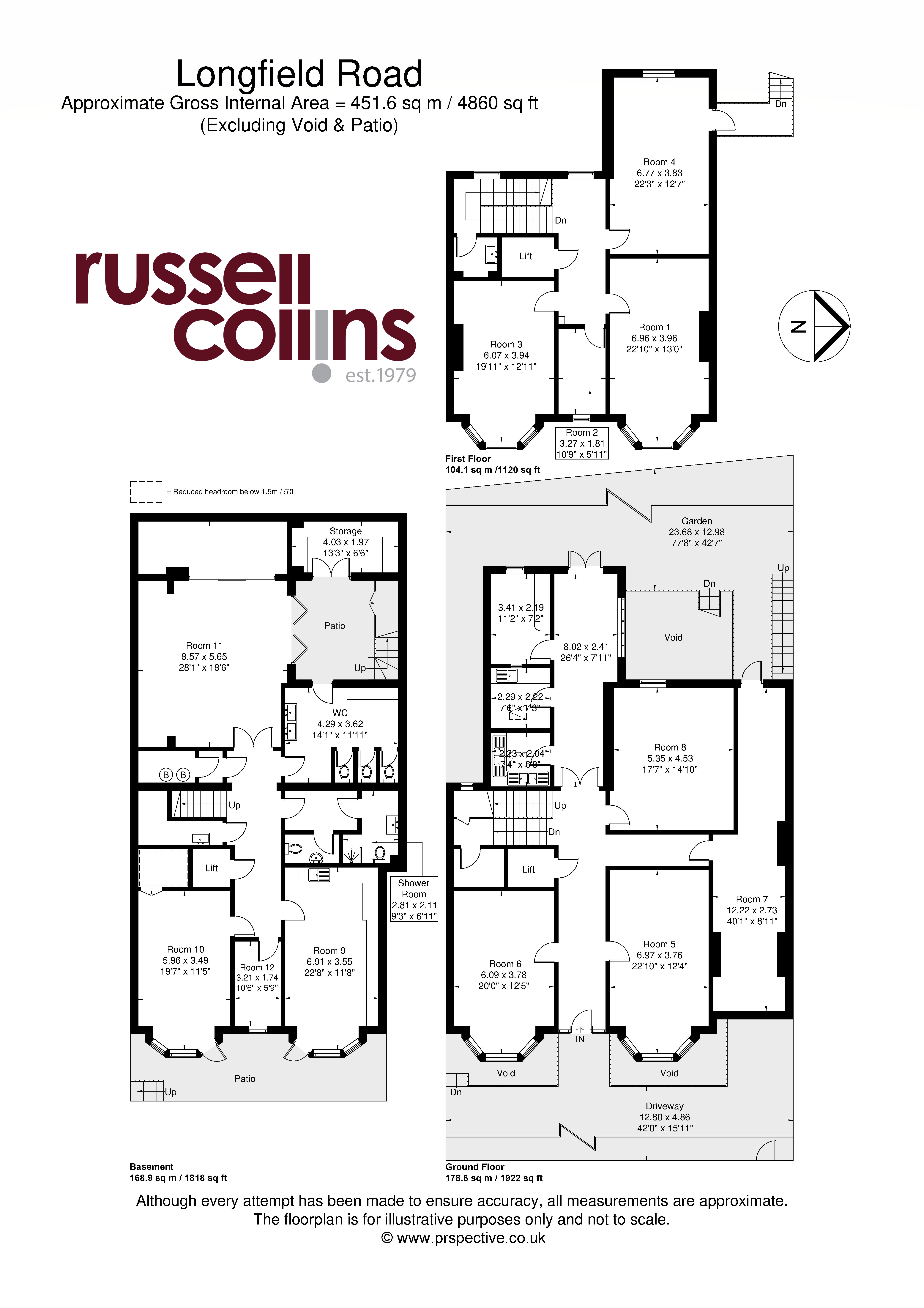 9, Longfield Road, London floorplan