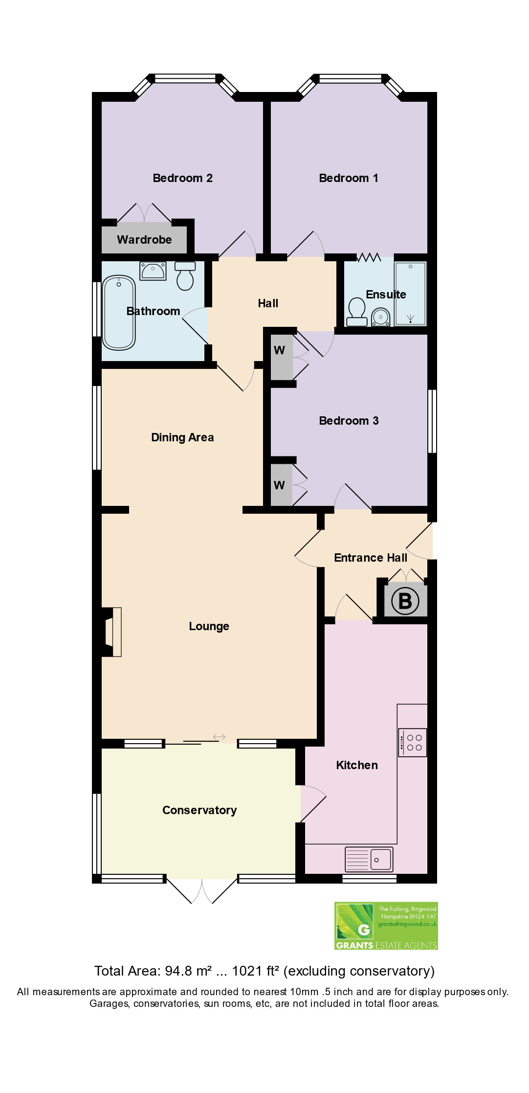North Poulner Road, Ringwood BH24, 3 bedroom bungalow for sale