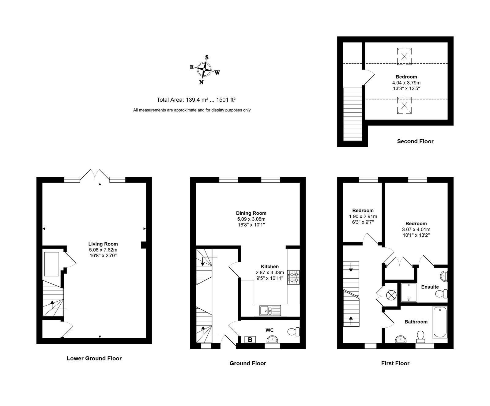 4, The Light, Malmesbury floorplan