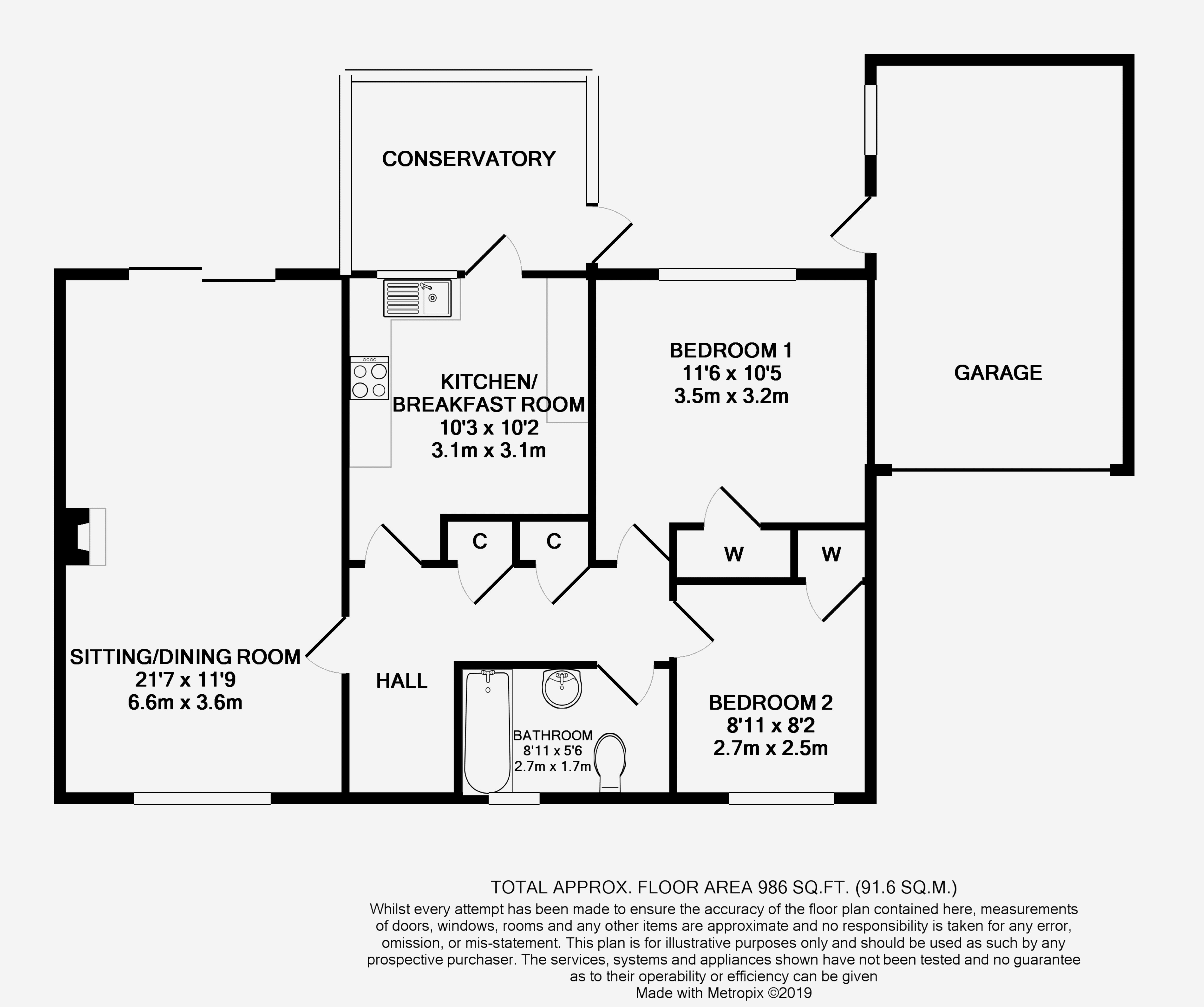 2 Bedrooms Detached bungalow for sale in Copse Close, Watchet TA23