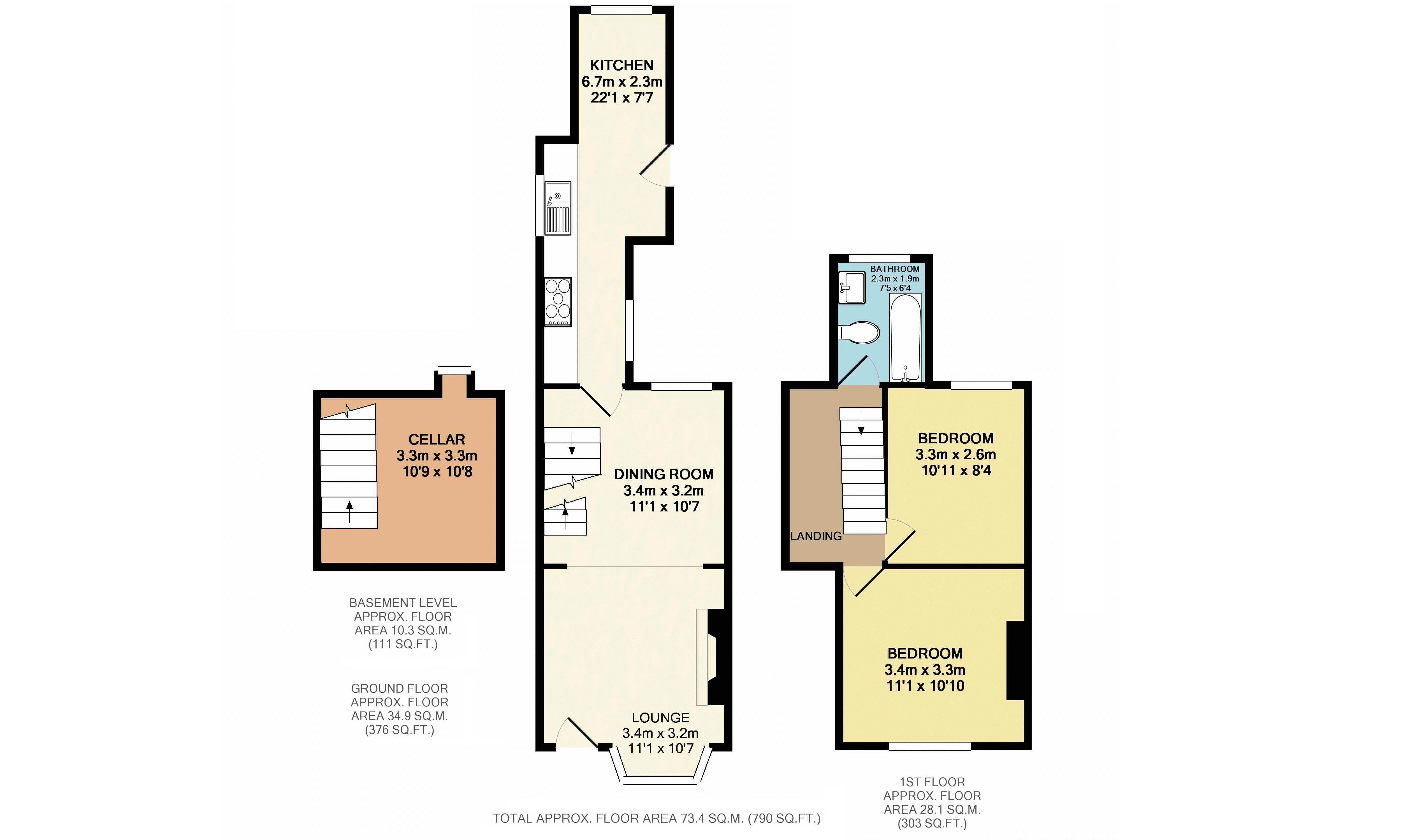 2 Bedrooms Terraced house for sale in South Street, Leighton Buzzard LU7