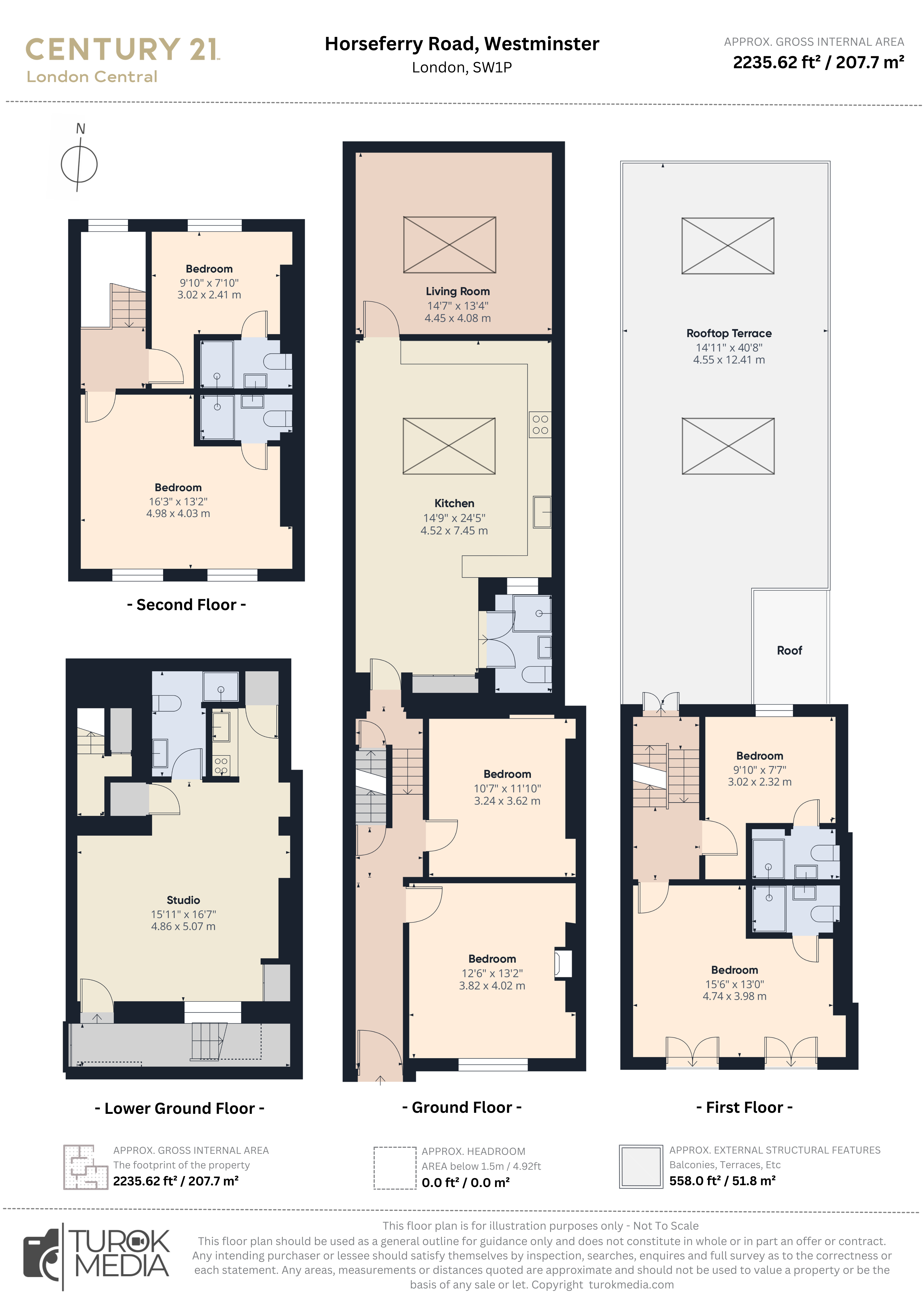 92, Horseferry Road, LONDON floorplan