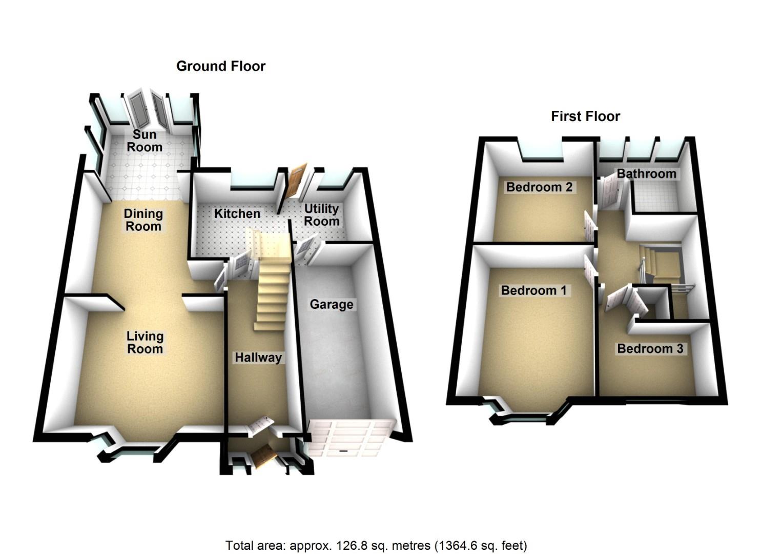 2, Burnt House Road, Monkseaton floorplan