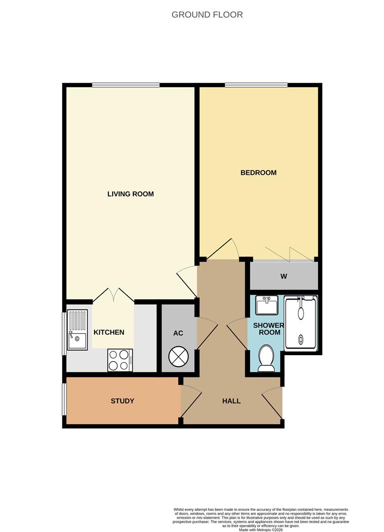 31, Goulding Court, Beverley floorplan