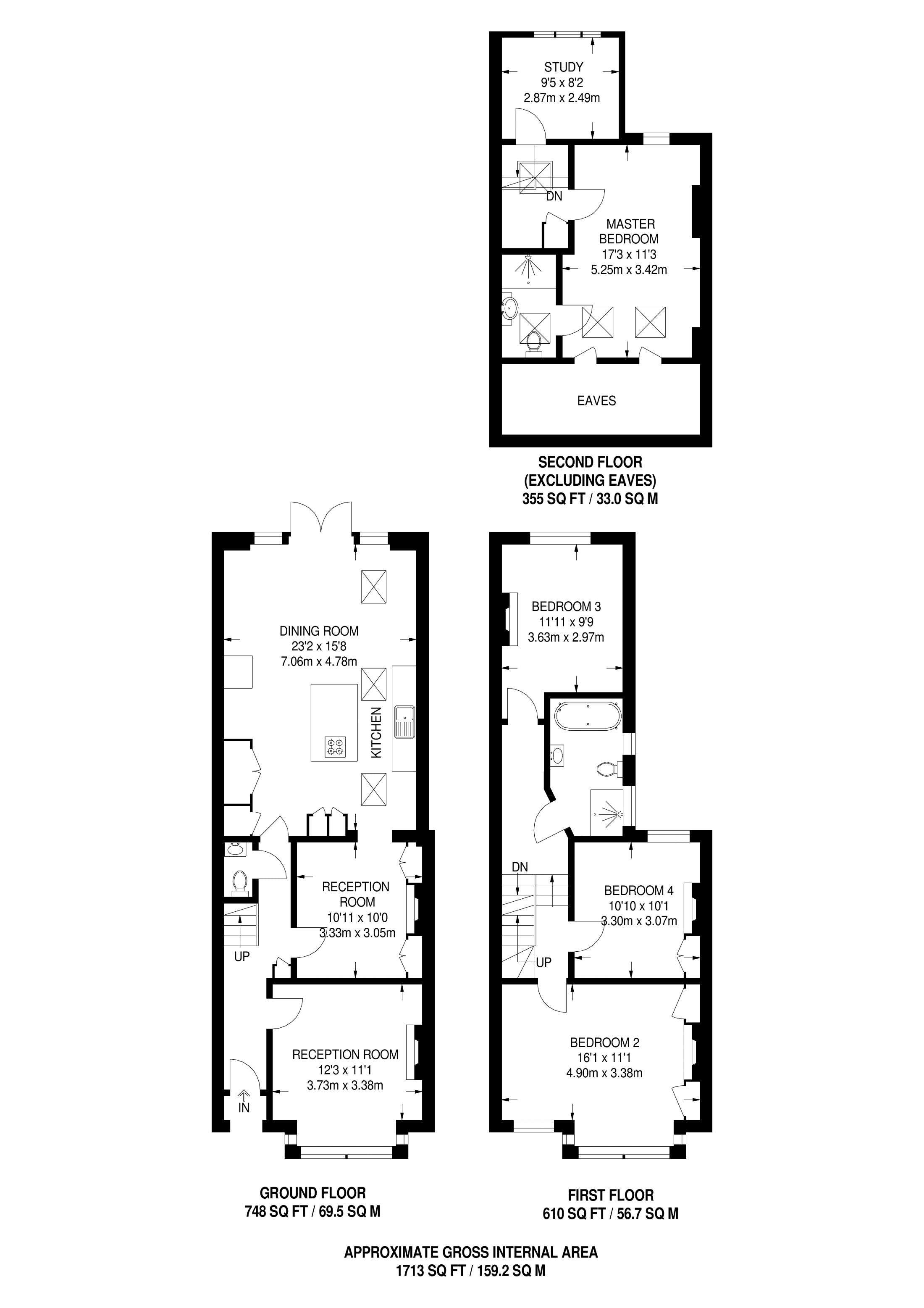 4 Bedrooms  to rent in Leighton Road, West Ealing W13