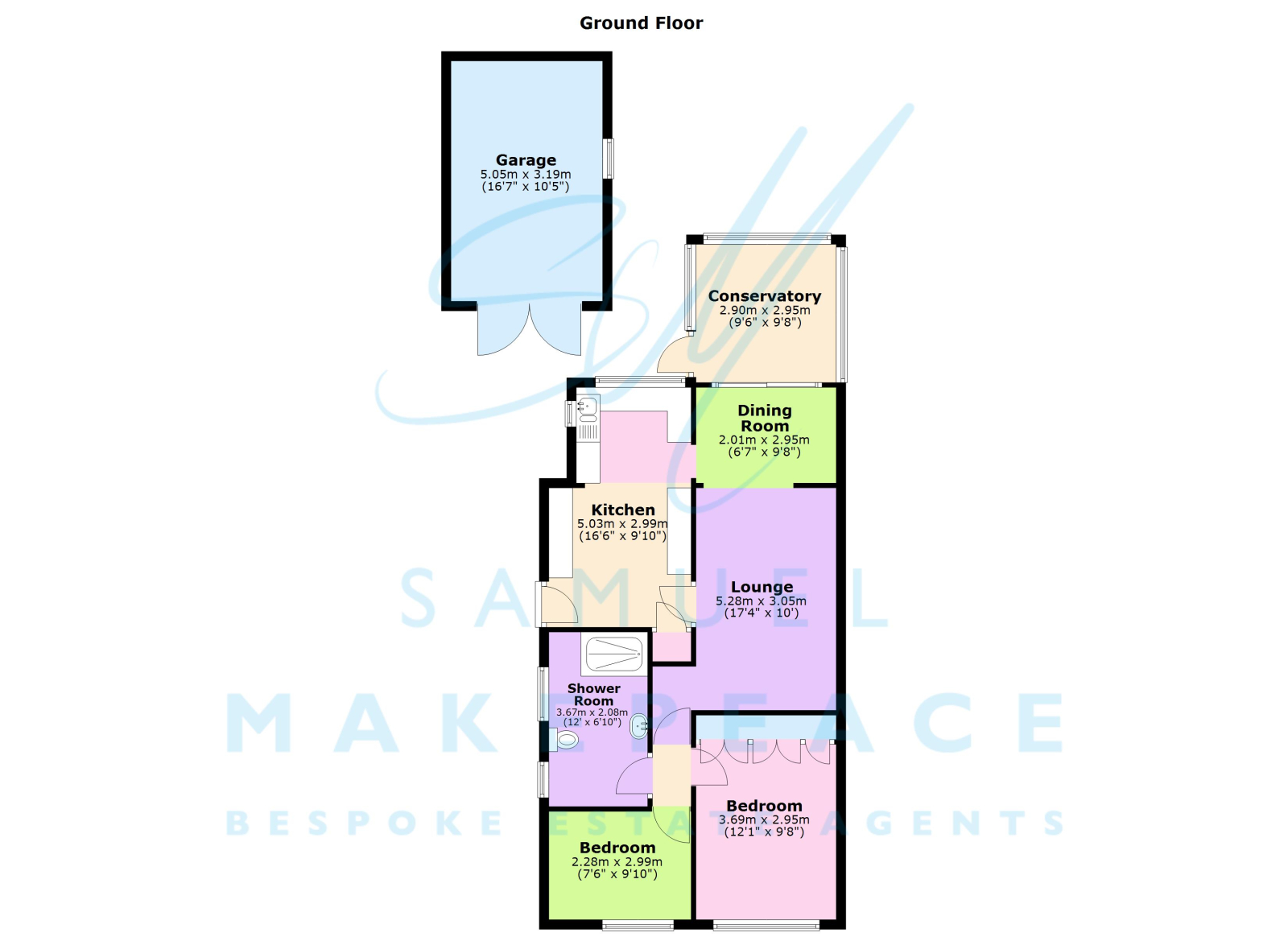 17 Stephens Way, Bignall End, Stoke-on-Trent floorplan