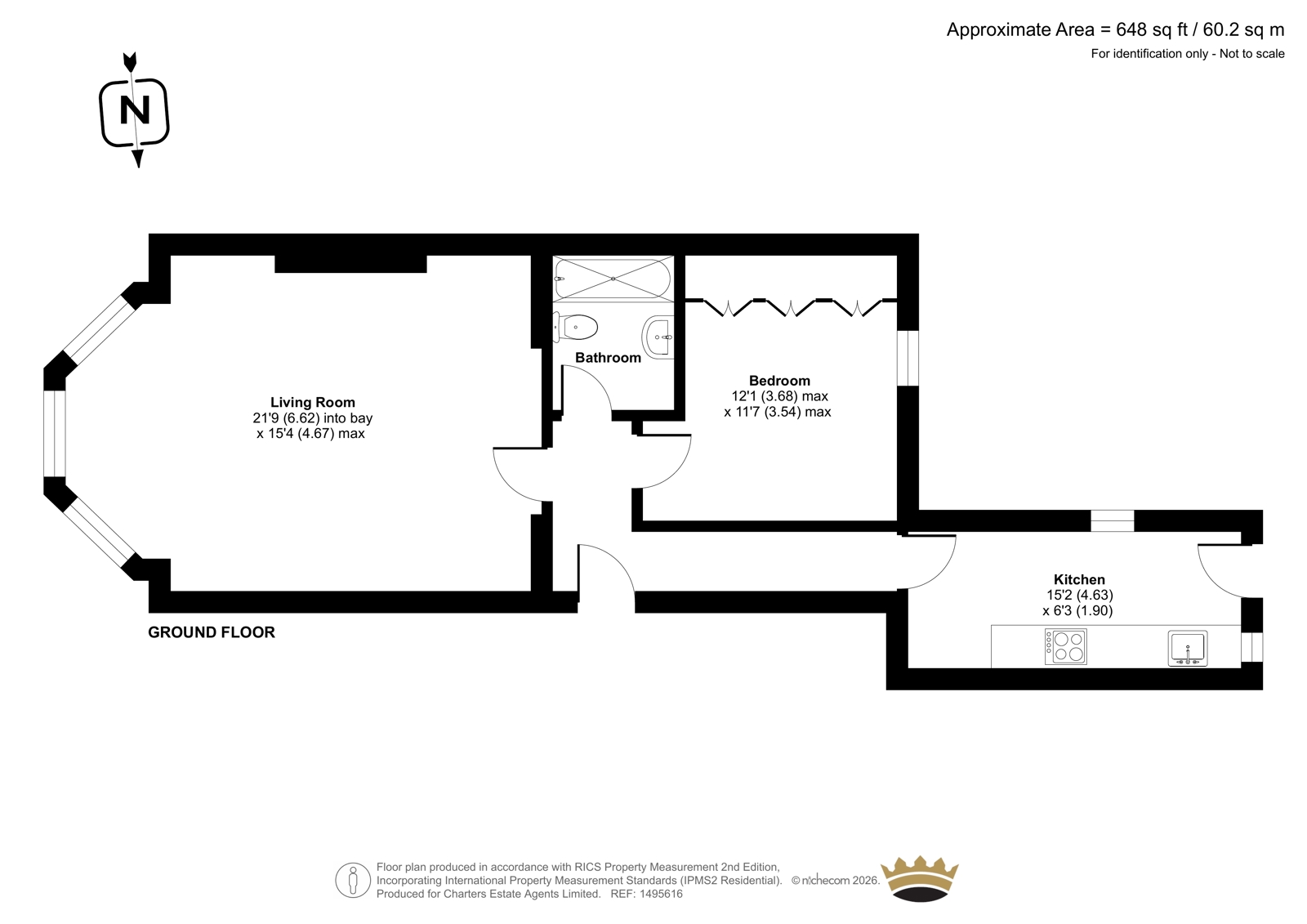 Ground Floor, 15, Cambridge Road, East Sussex floorplan