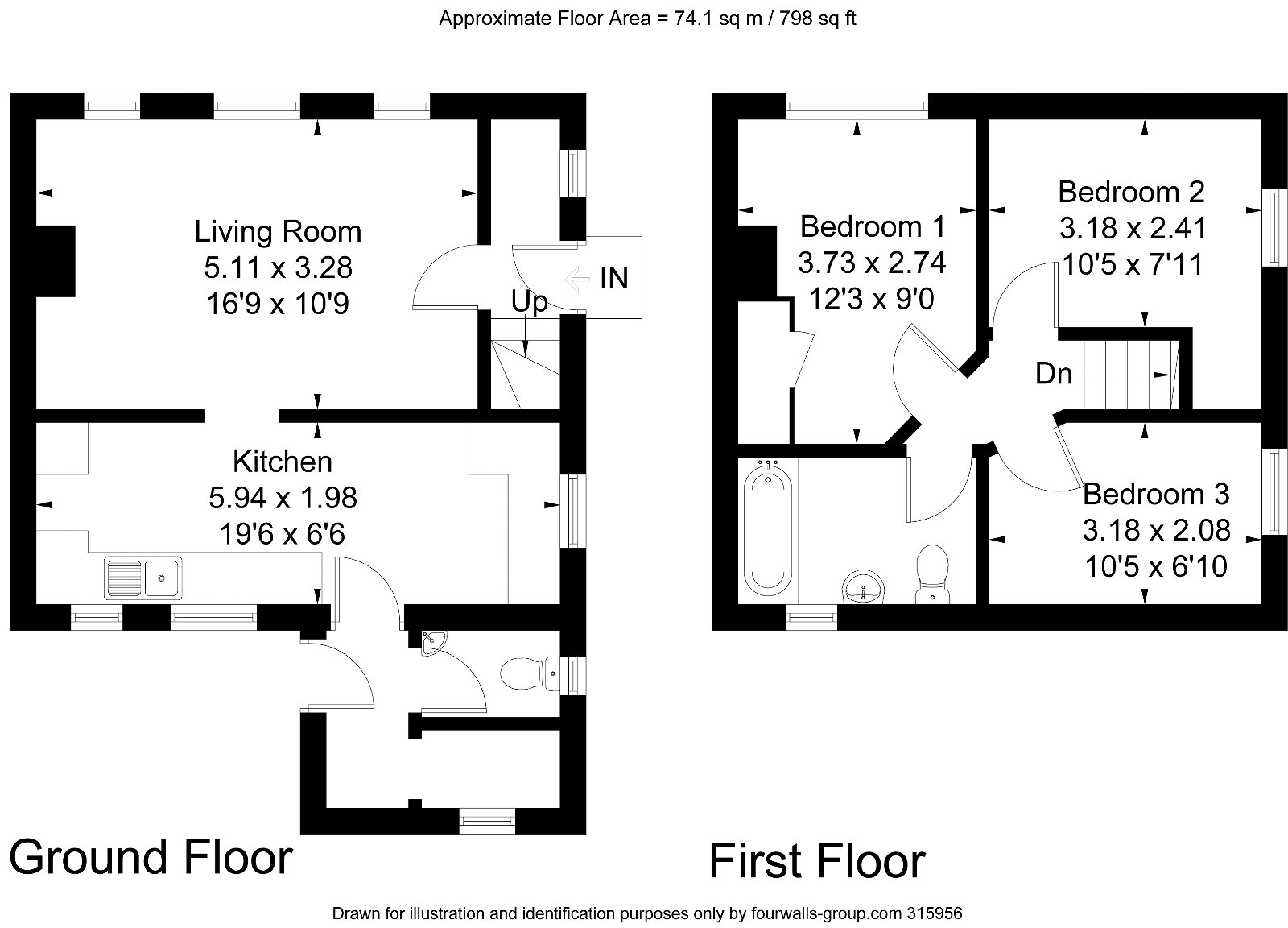 Newtown, Hungerford RG17, 3 bedroom semidetached house for sale