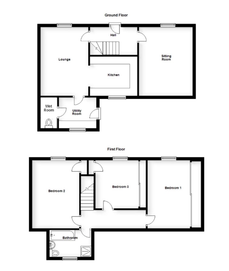 3 Bedrooms Link-detached house for sale in Mitchell Street, Crieff PH7
