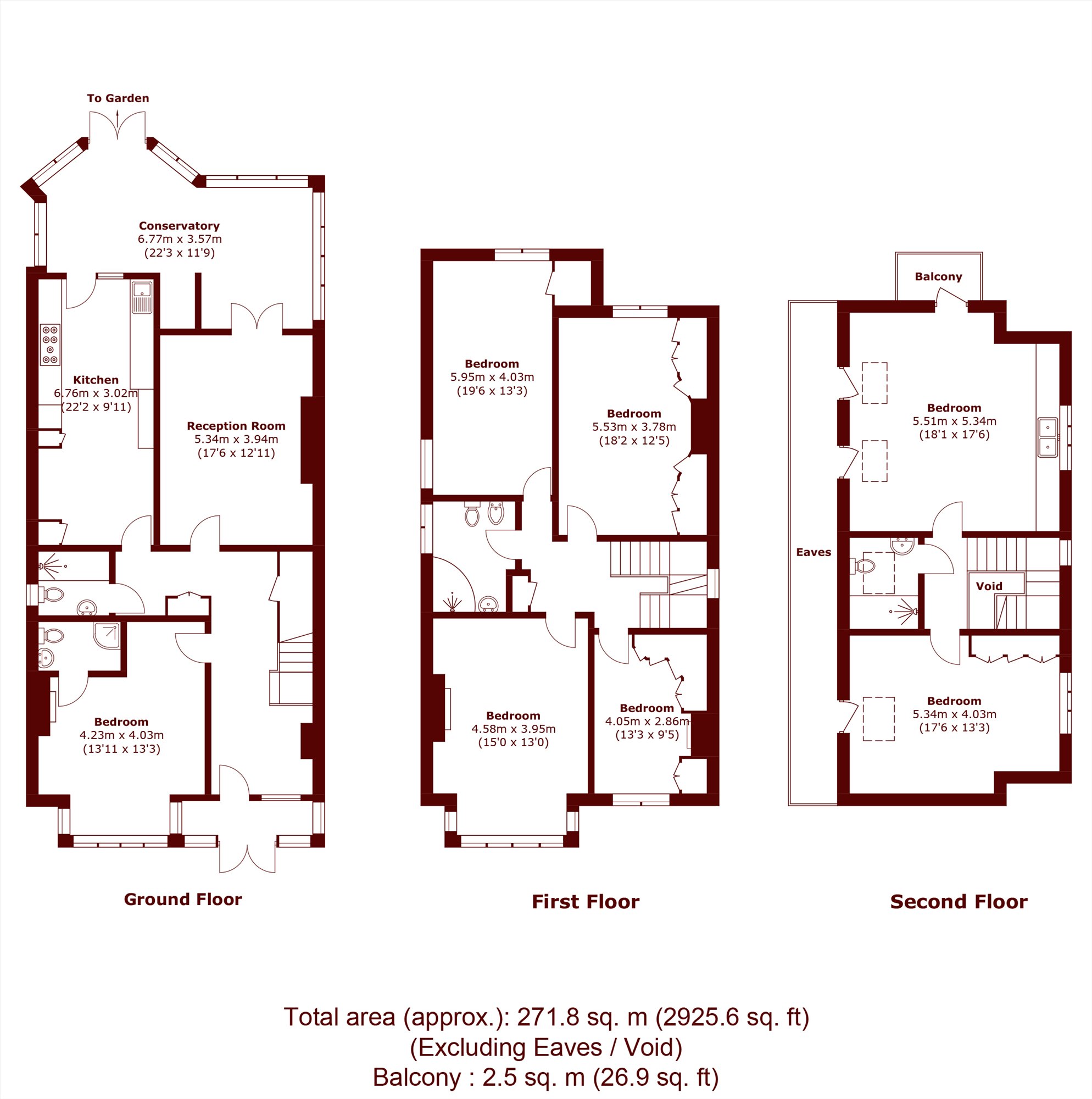 1, Telford Avenue, London floorplan