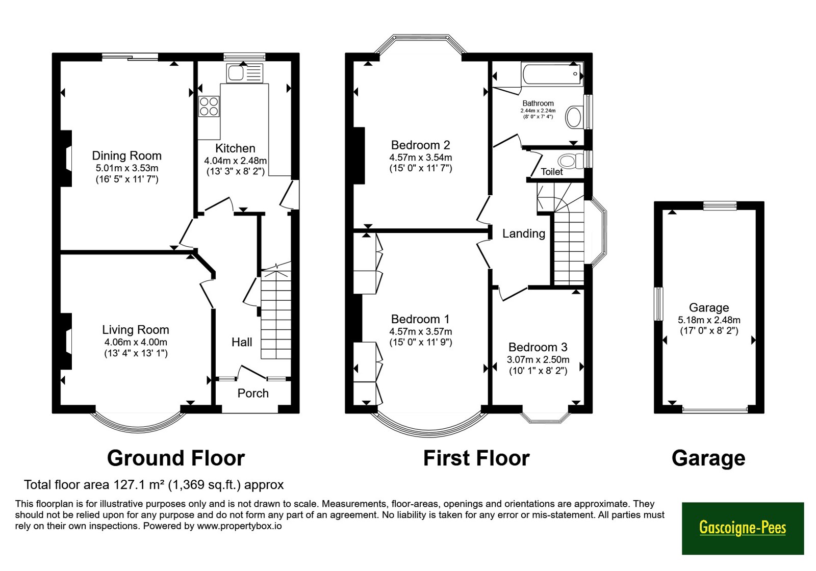 42, The Hollands, Worcester Park floorplan