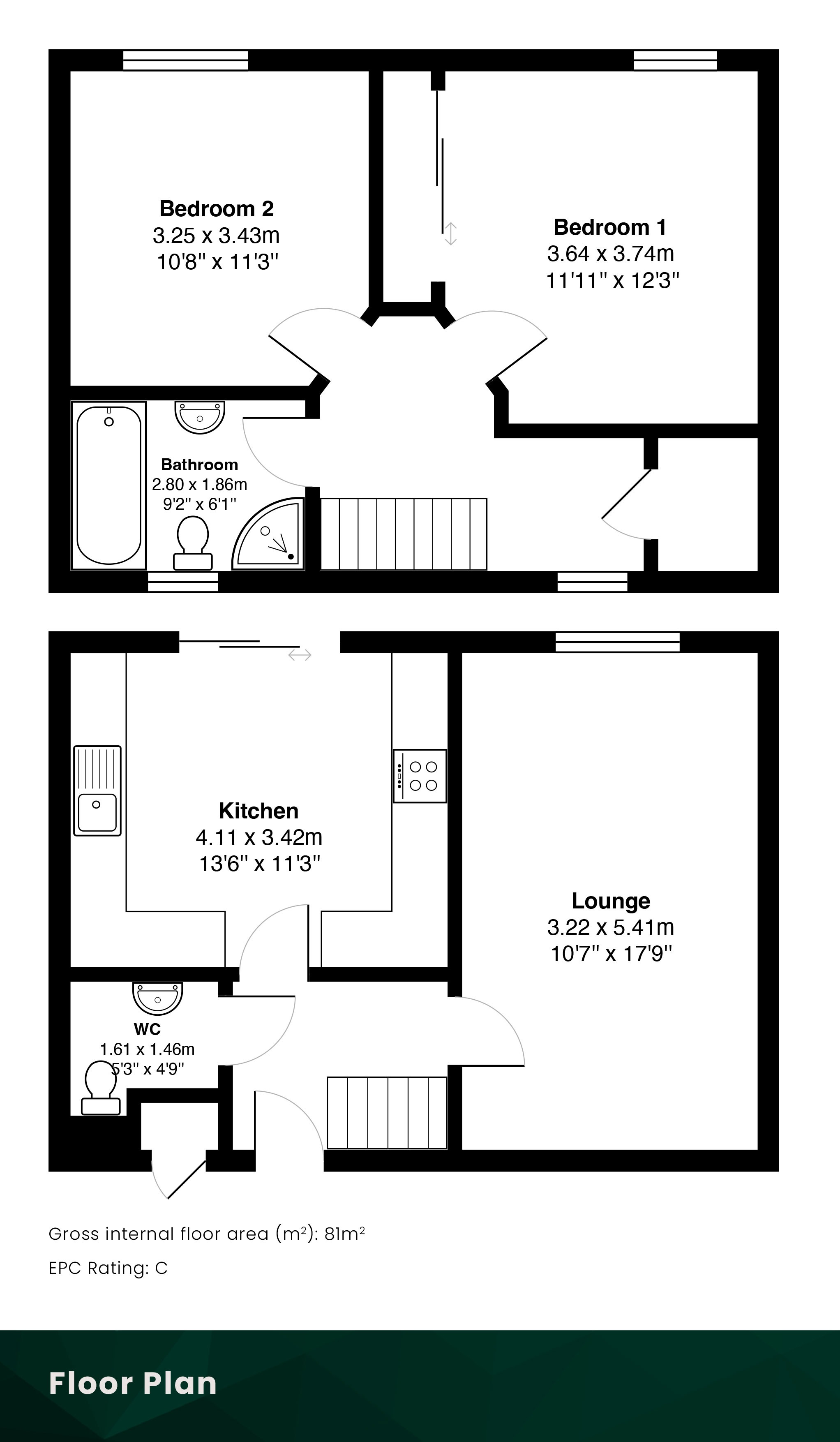 37, Meldrum Court, Dunfermline floorplan