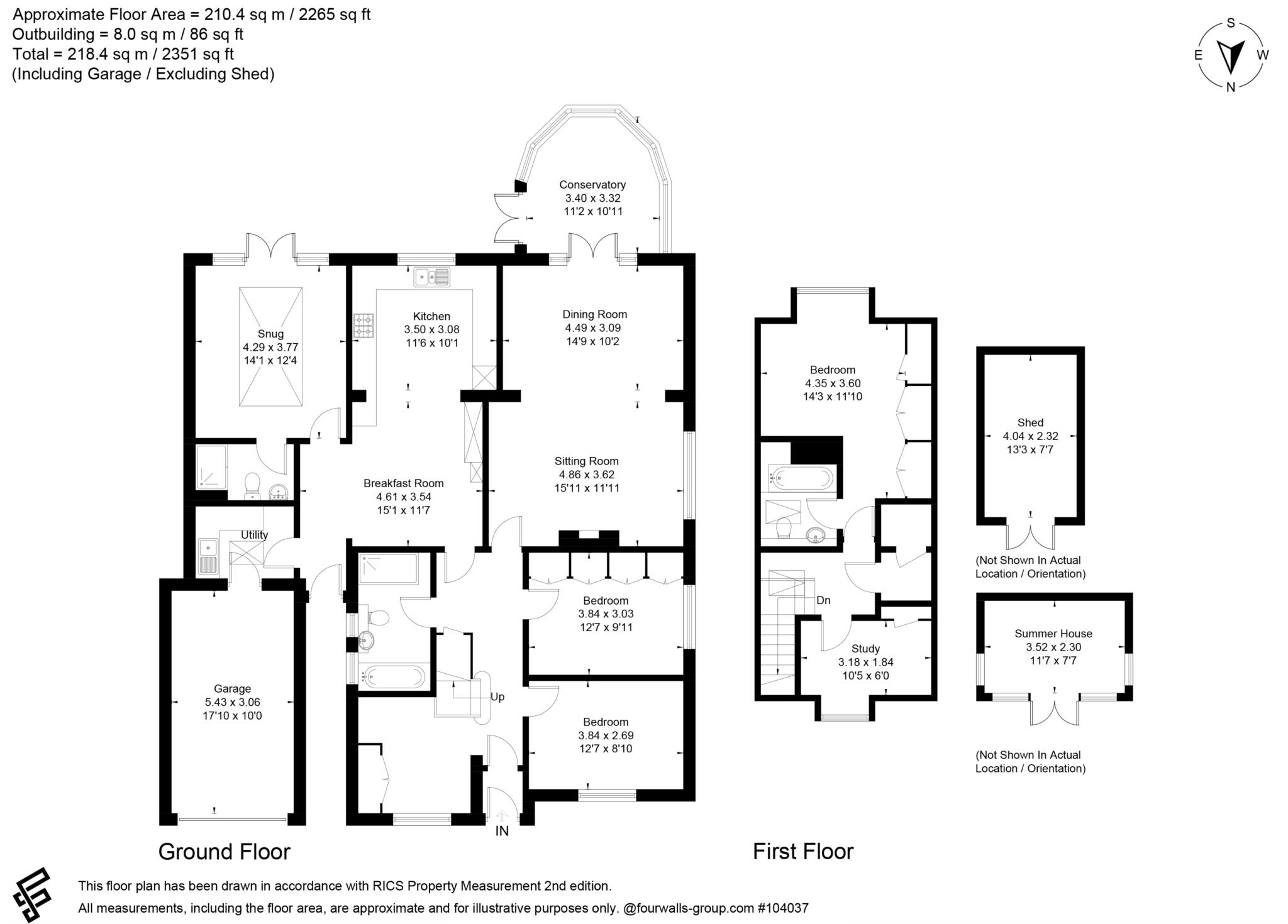 Windfall, Whittonditch Road, Marlborough floorplan