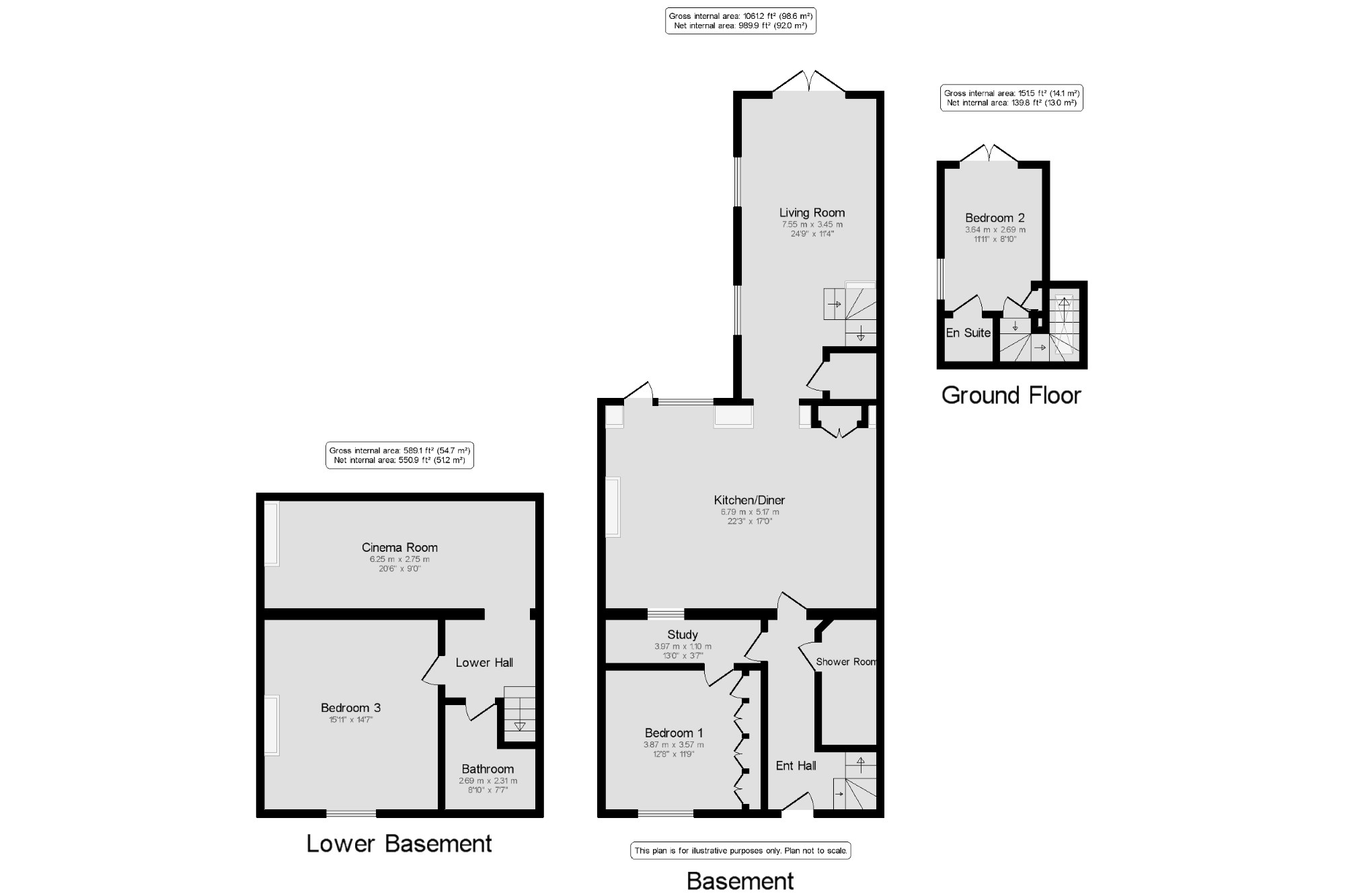 3 Bedrooms Flat for sale in Gloucester Row, Bristol, Somerset BS8