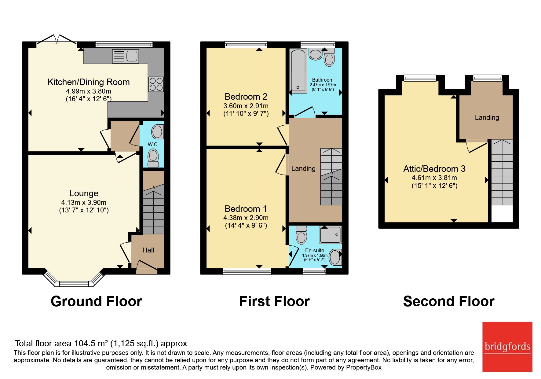 14, Limes Close, Crewe floorplan
