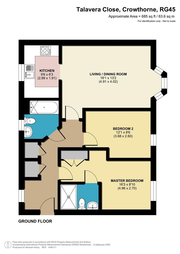 2, Talavera Close, Crowthorne floorplan