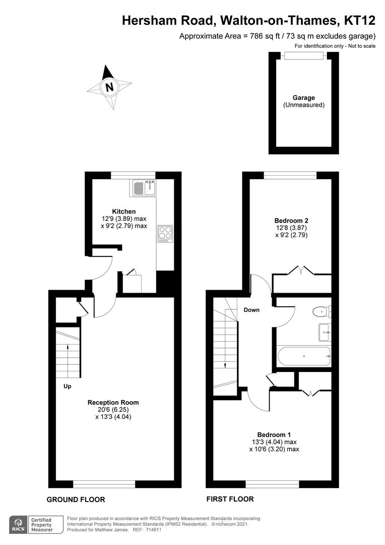 30, Rodwell Court, Walton On Thames floorplan