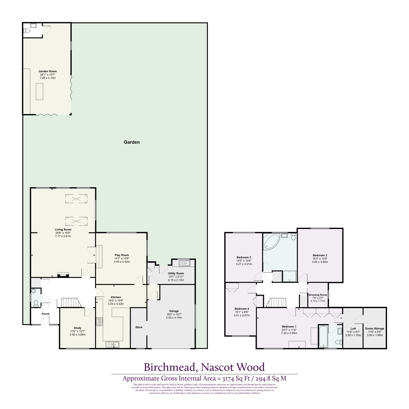 3, Birchmead, Hertfordshire floorplan