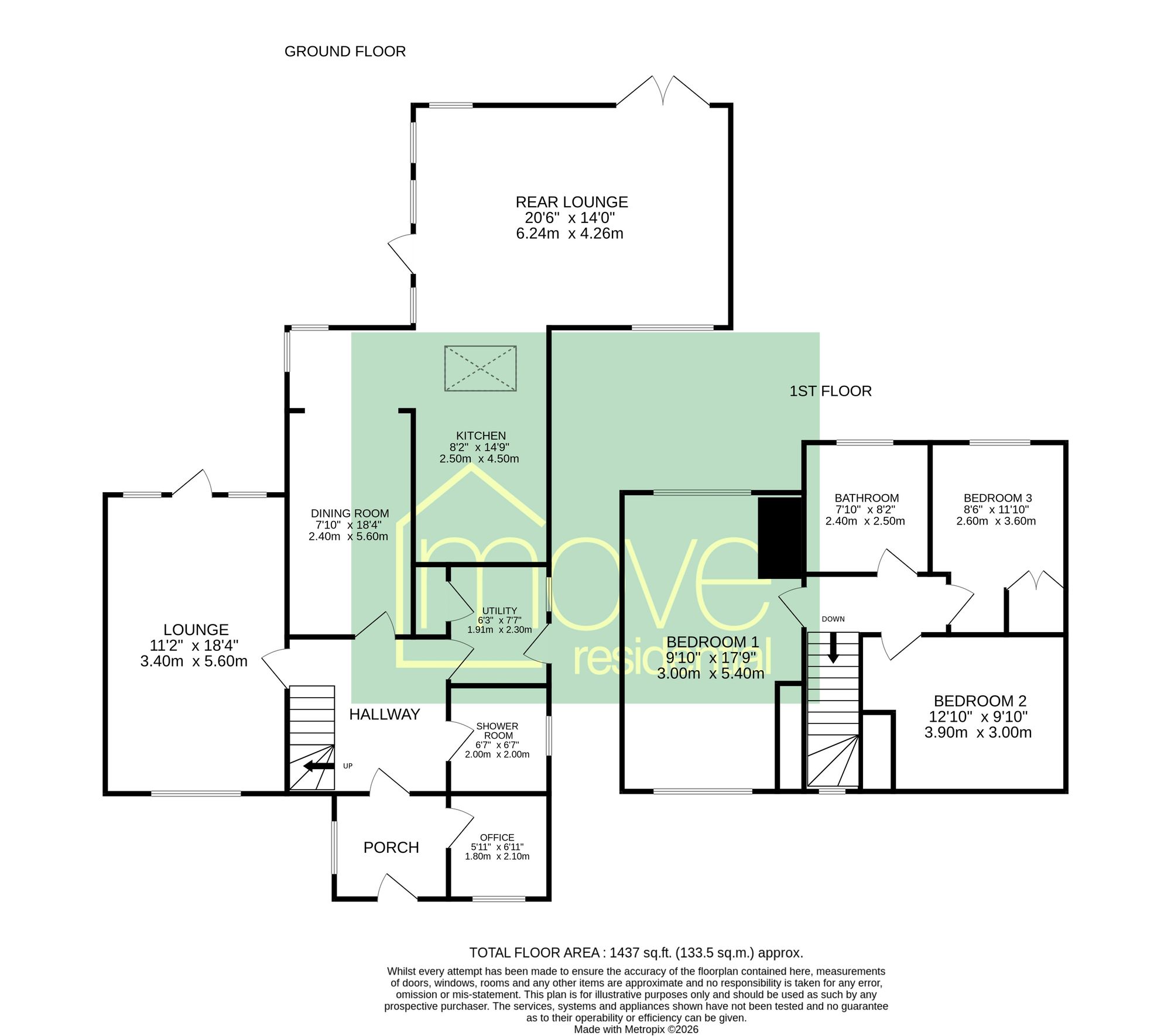 6 Crossley Drive, Wirral floorplan