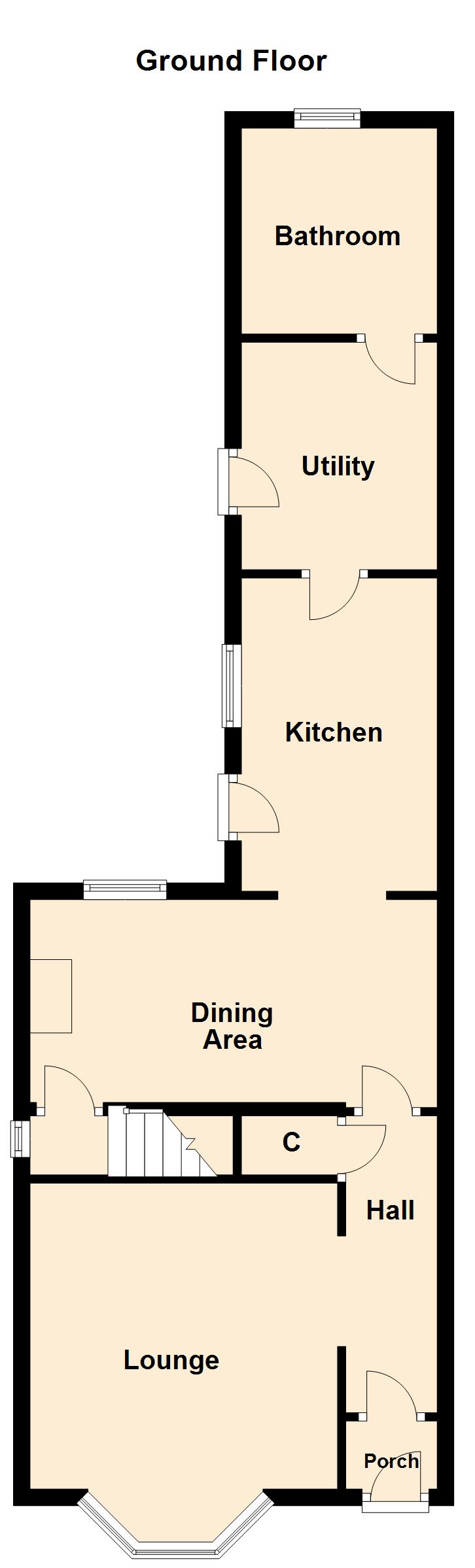 3 bed semidetached house for sale in Carr Road, Ulceby, North