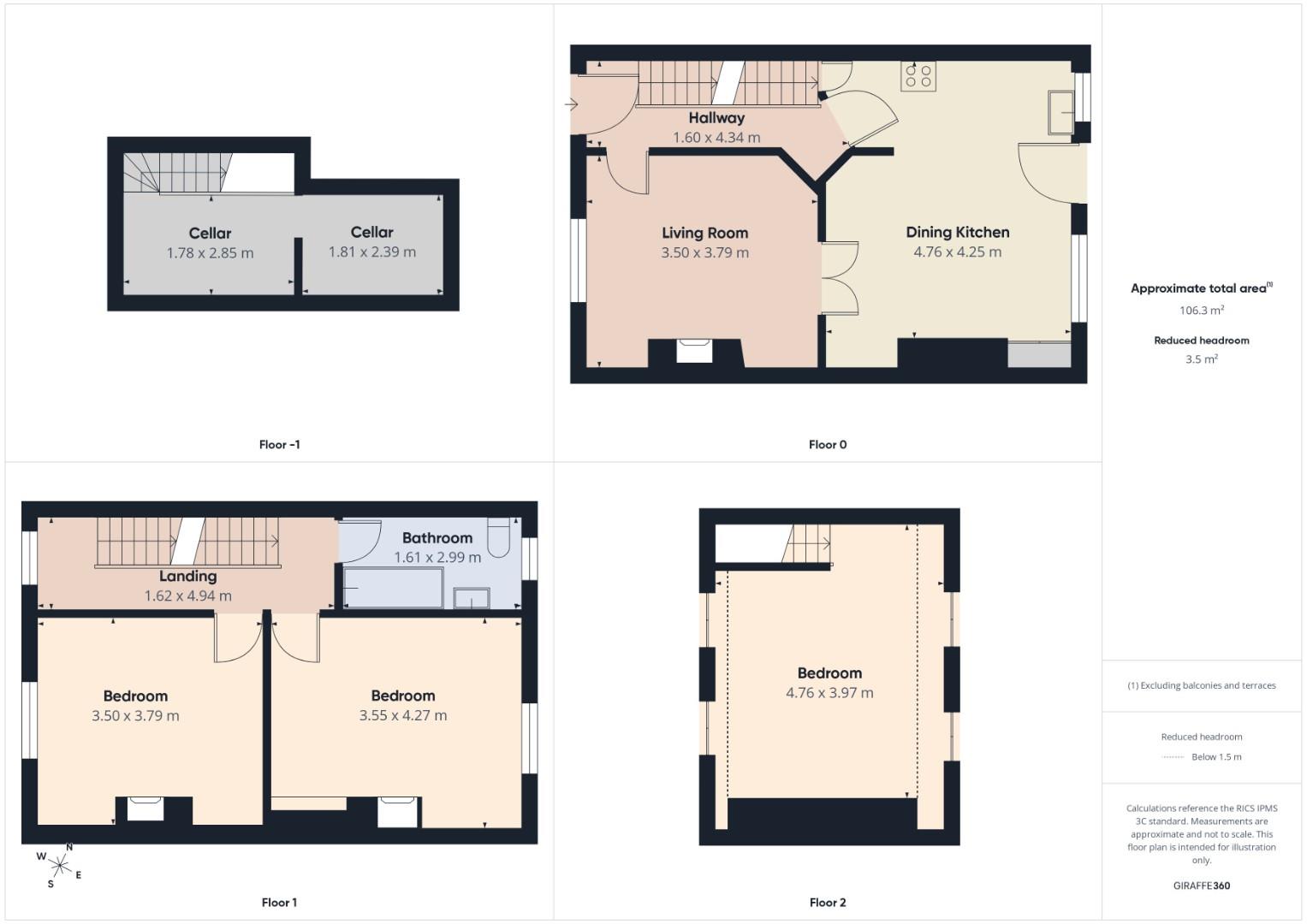 37, Belgrave Road, West Yorkshire floorplan