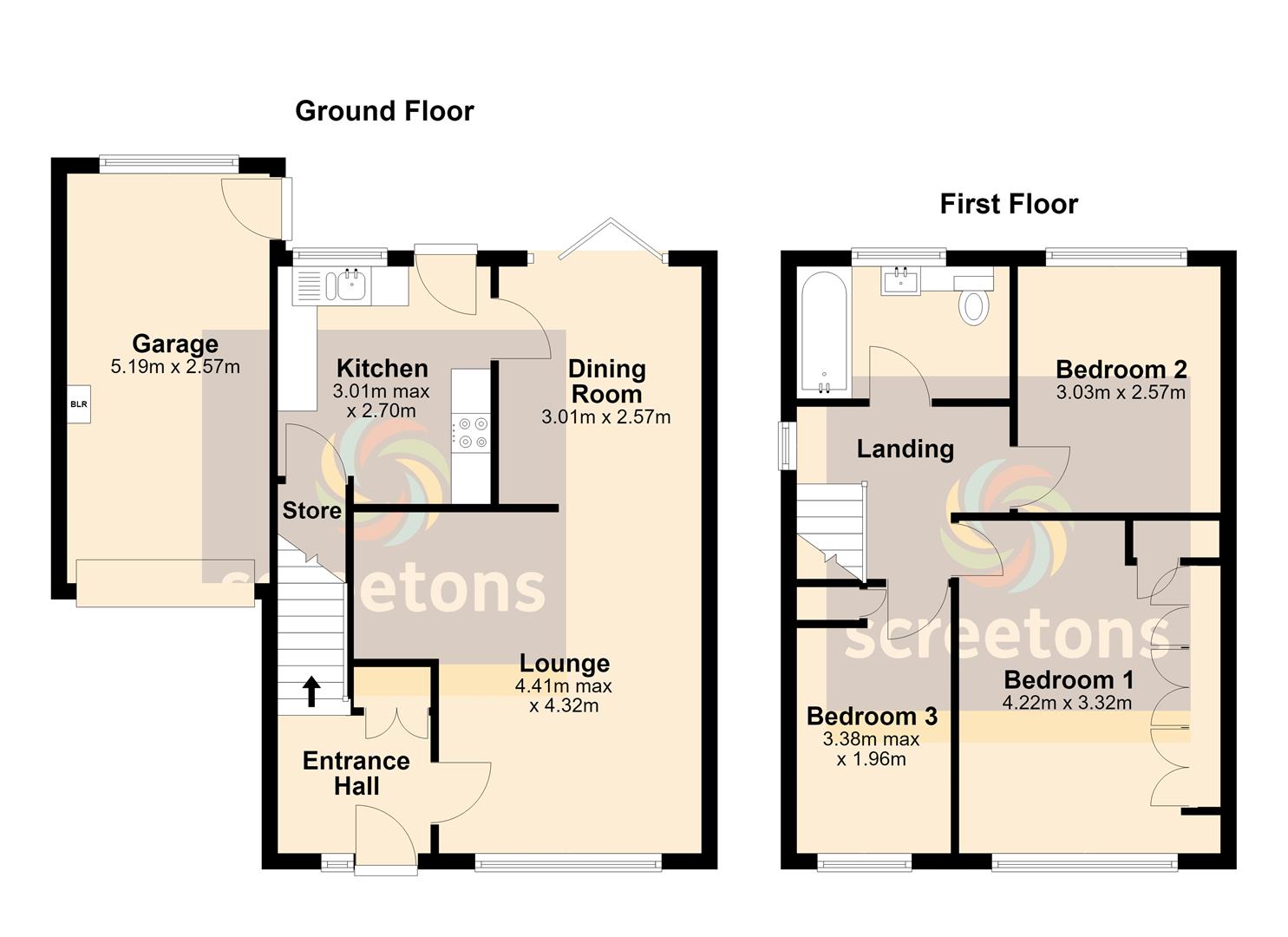 34, Southwood Drive, Thorne floorplan
