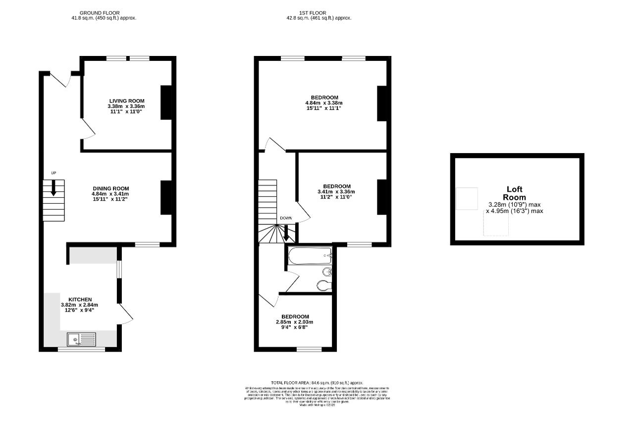 55, Avon Road, Devizes floorplan