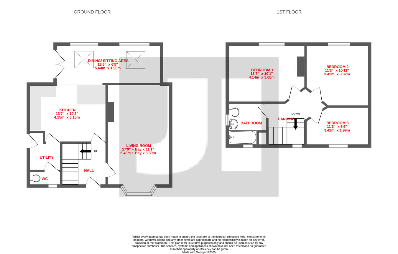 25, Parkwood Road, Shipley floorplan