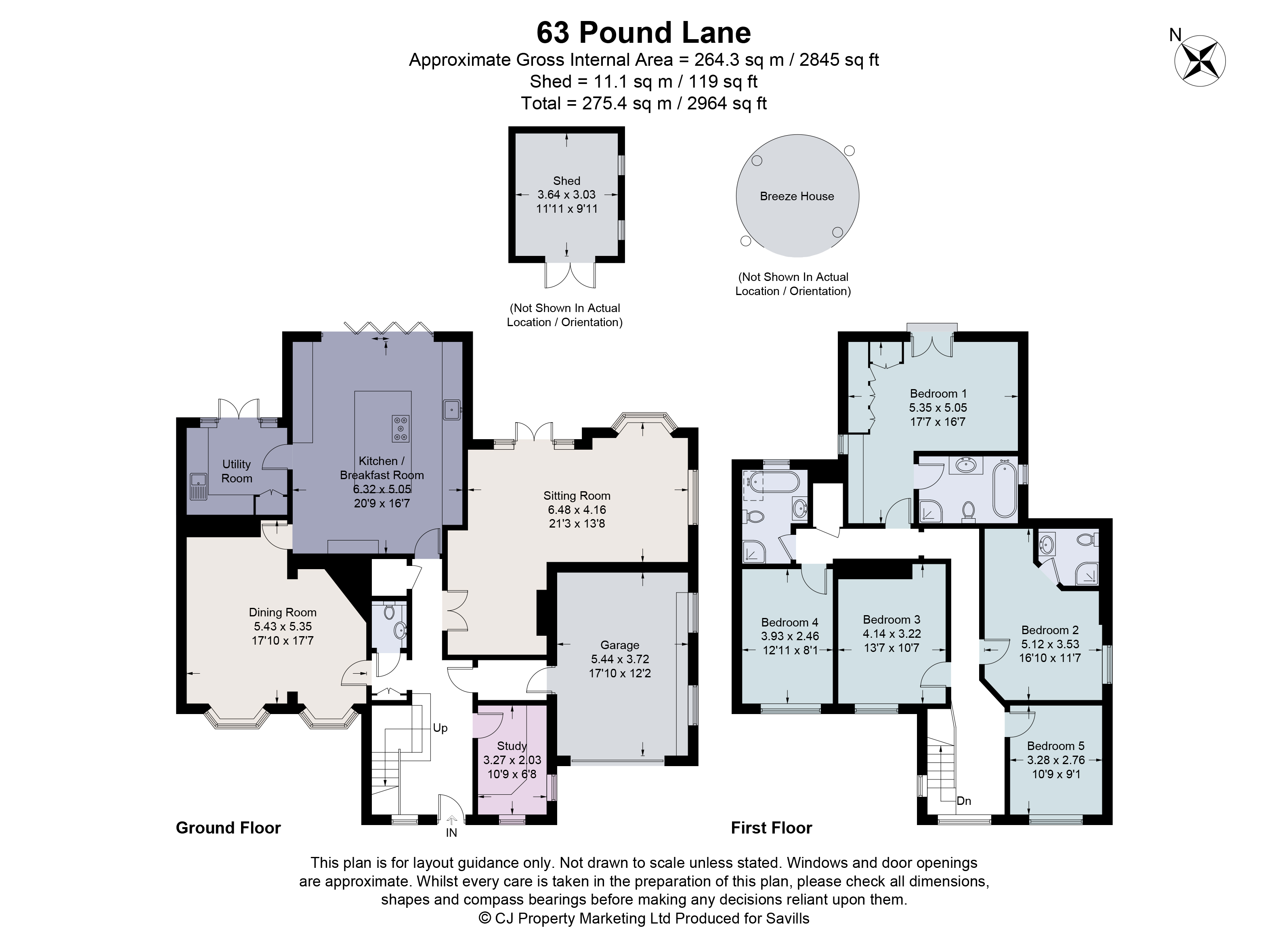 Knightons, 63, Pound Lane, Reading floorplan