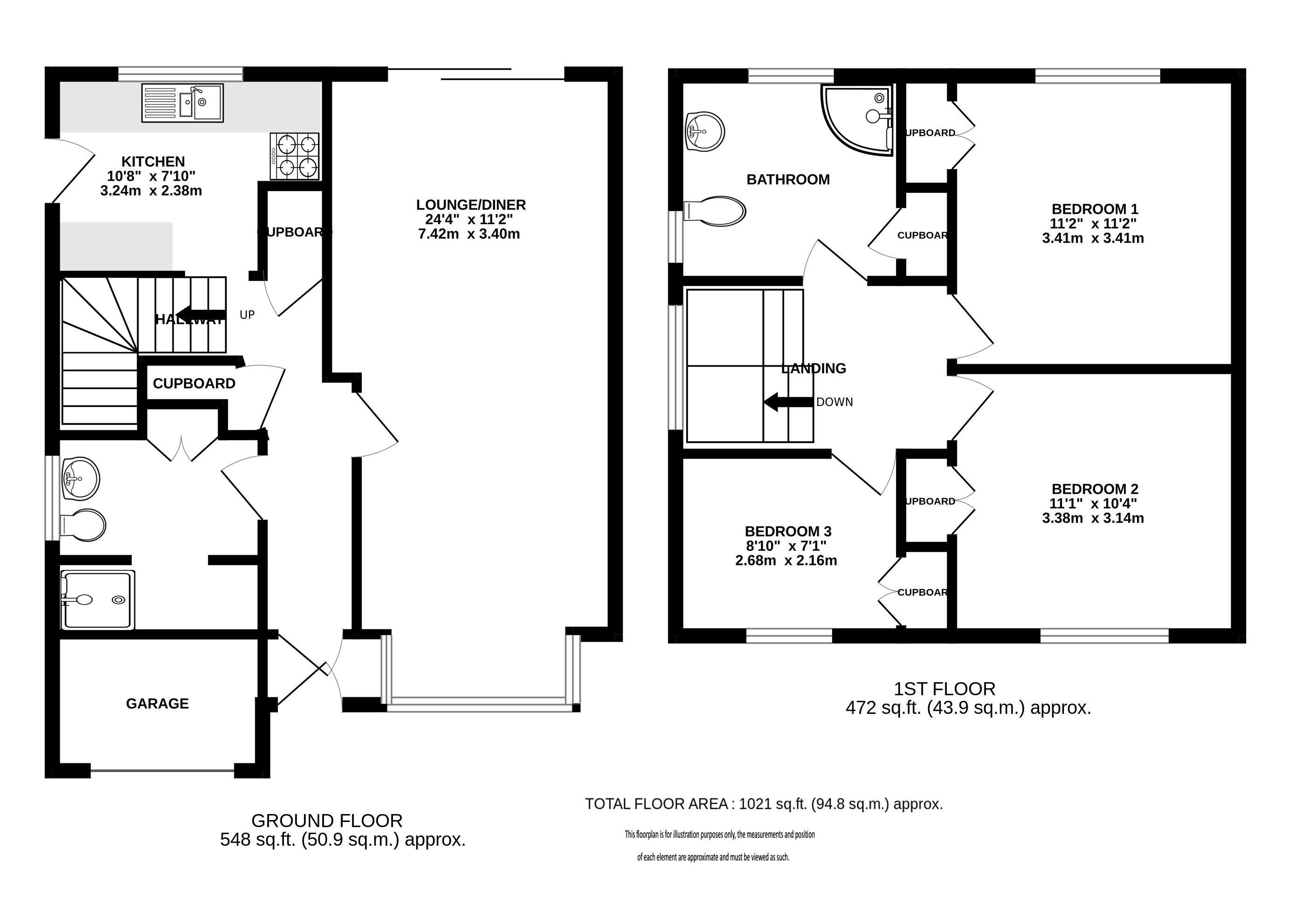 30, Holts Meadow, St. Albans floorplan