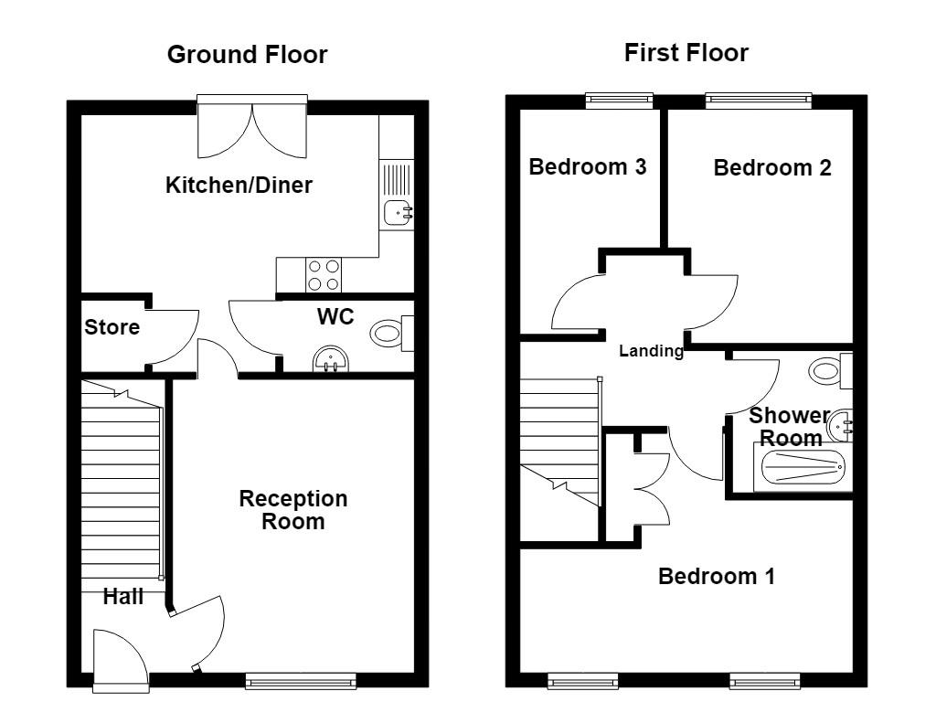 15, Avoncliffe Close, Rochdale floorplan