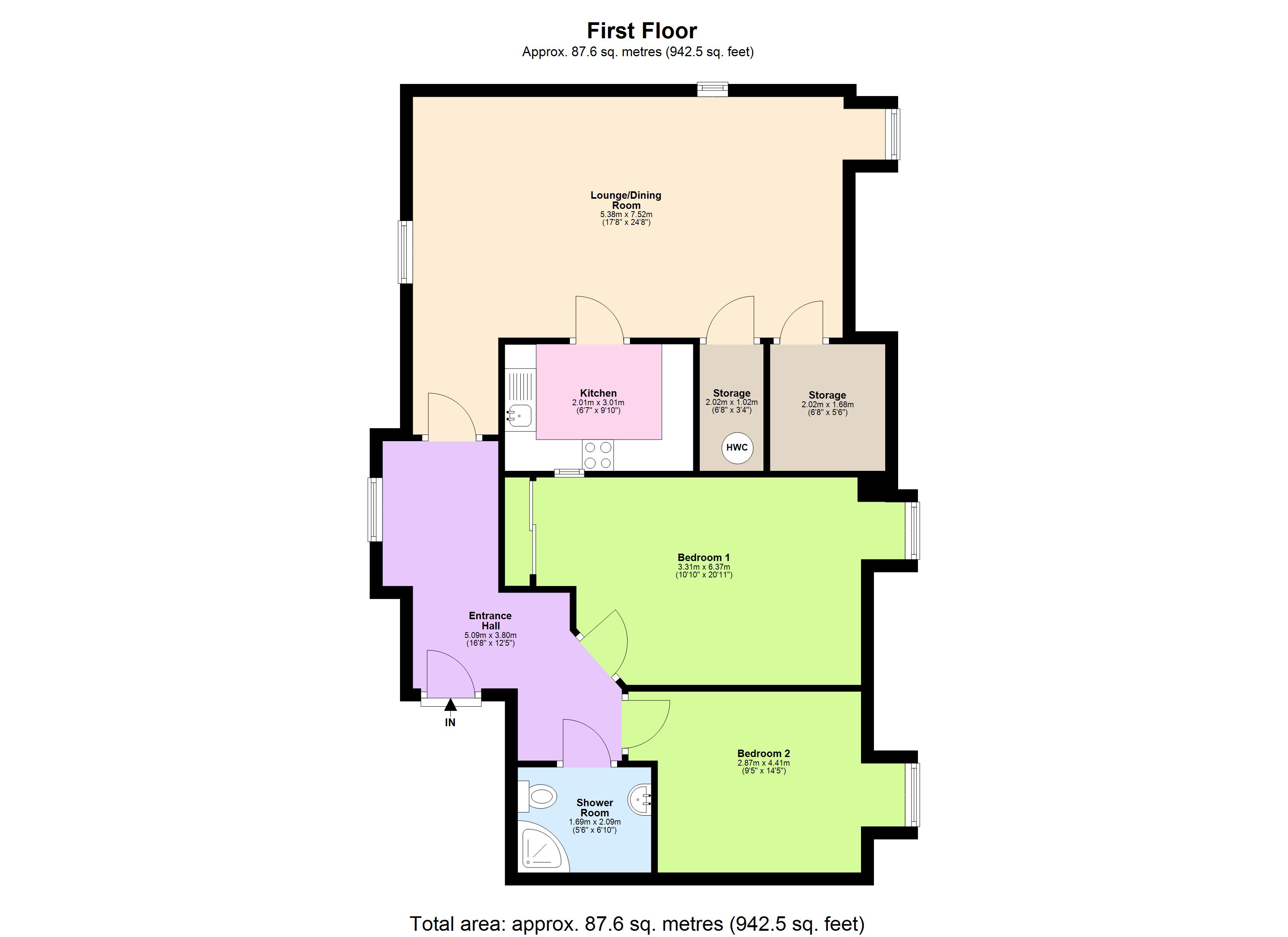 26 Sheldon Lodge,, High Street, Hertfordshire floorplan