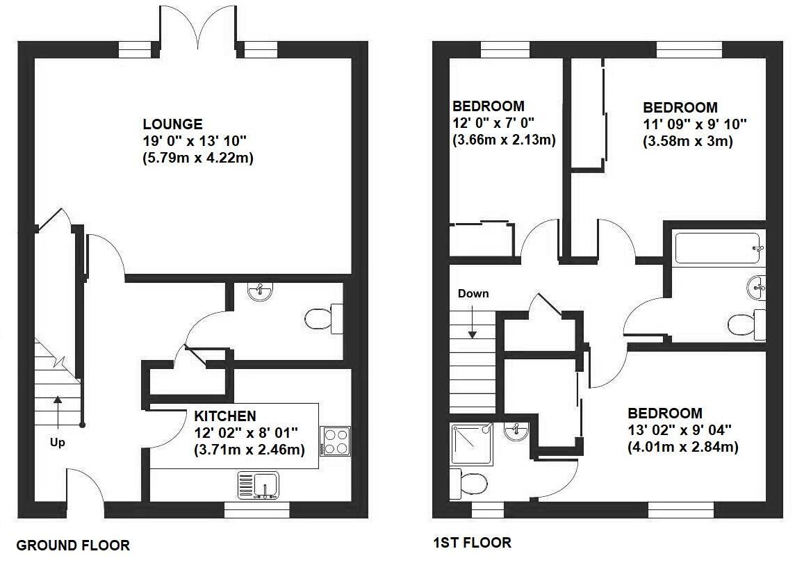 2, Blackthorn Grove, Kent floorplan