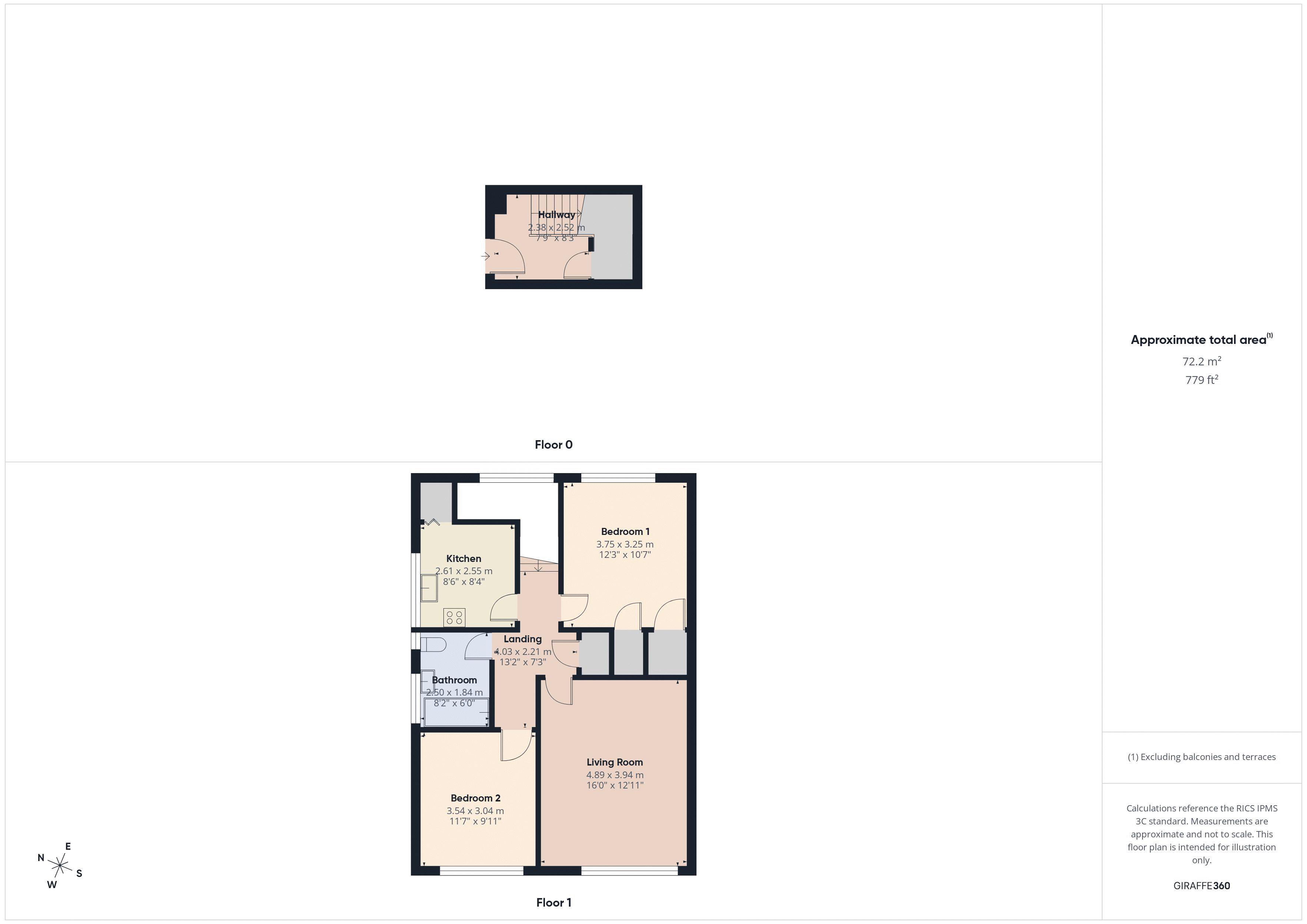 145a, Coulsdon Road, Caterham floorplan