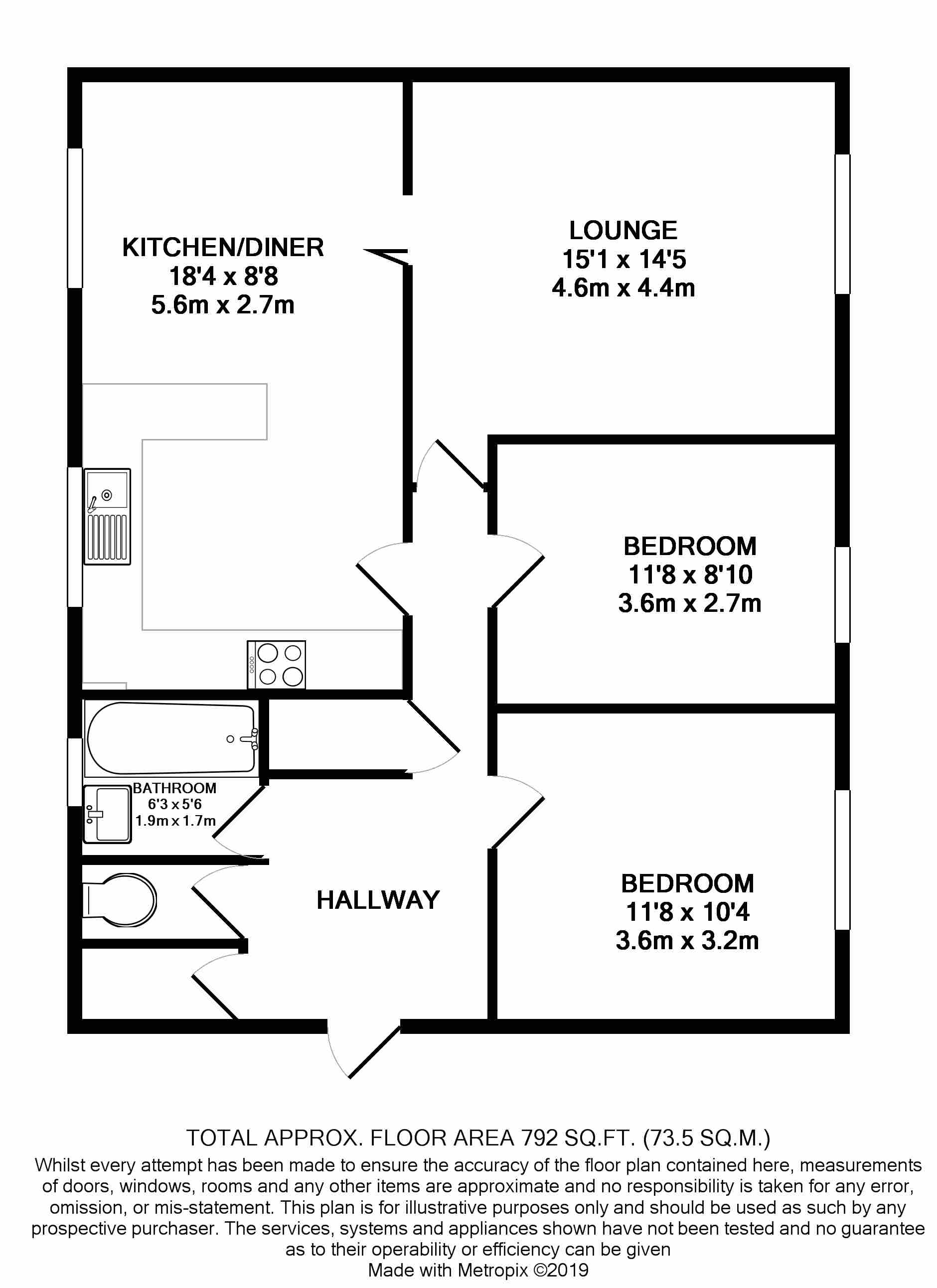 2 Bedrooms Maisonette for sale in Gauldie Way, Standon, Ware SG11