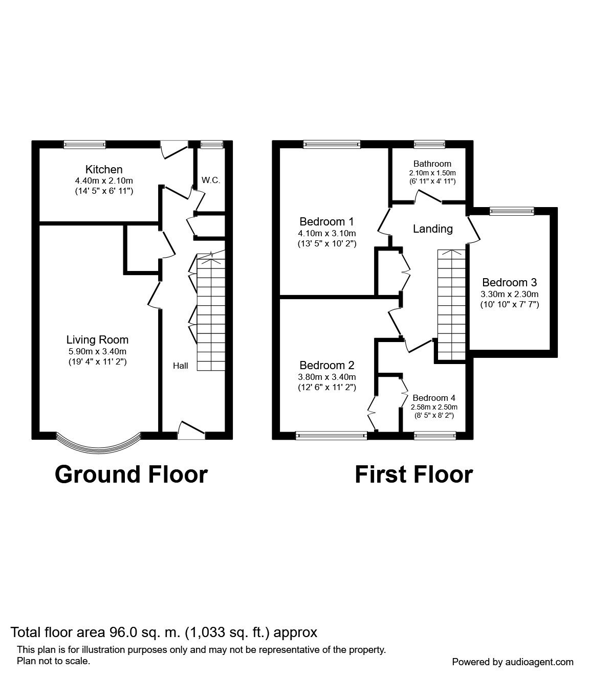 4 Bedrooms Semi-detached house to rent in Southdown Close, Stockport SK4