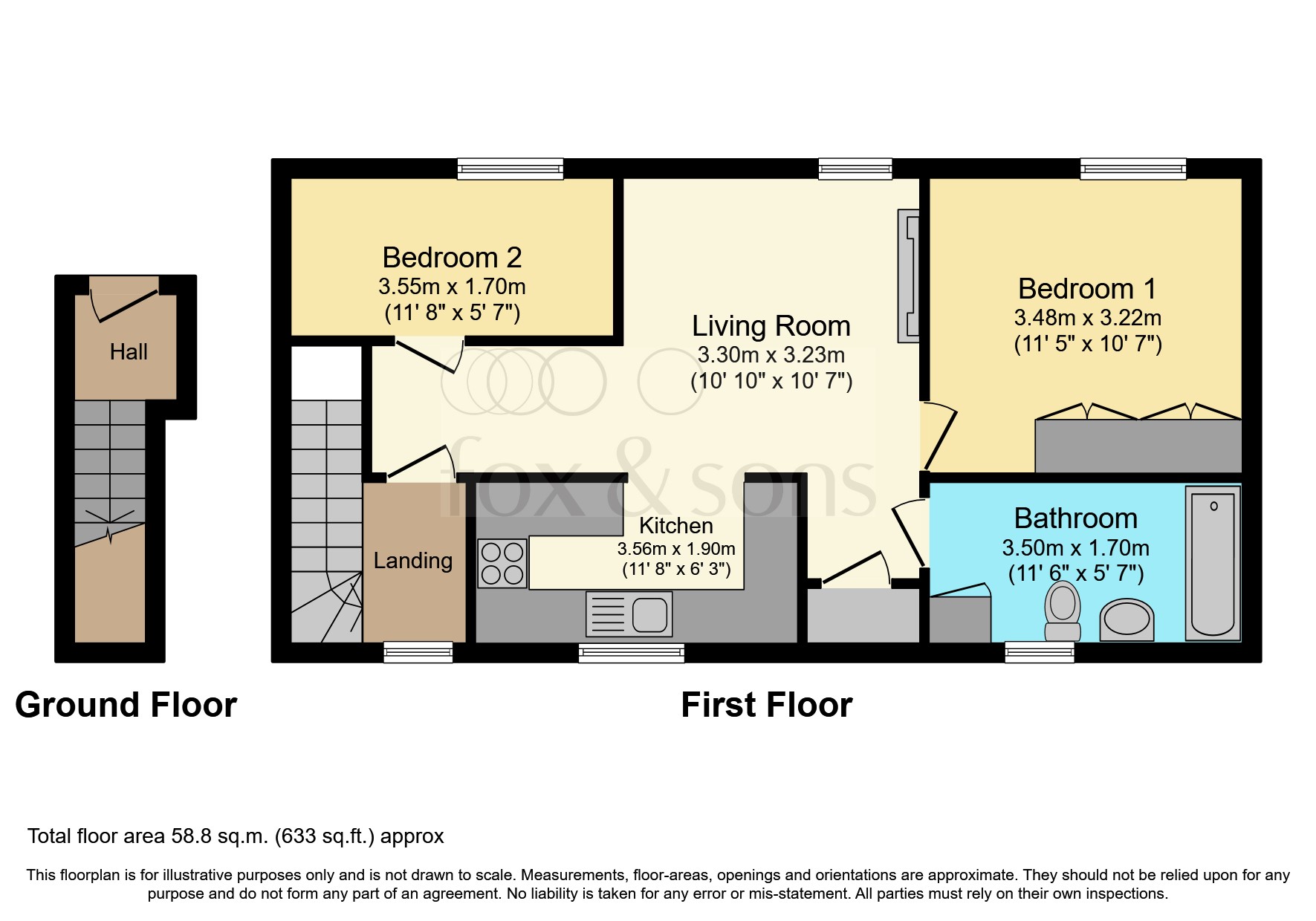 Icarus Avenue, Burgess Hill RH15, 2 bedroom property for sale