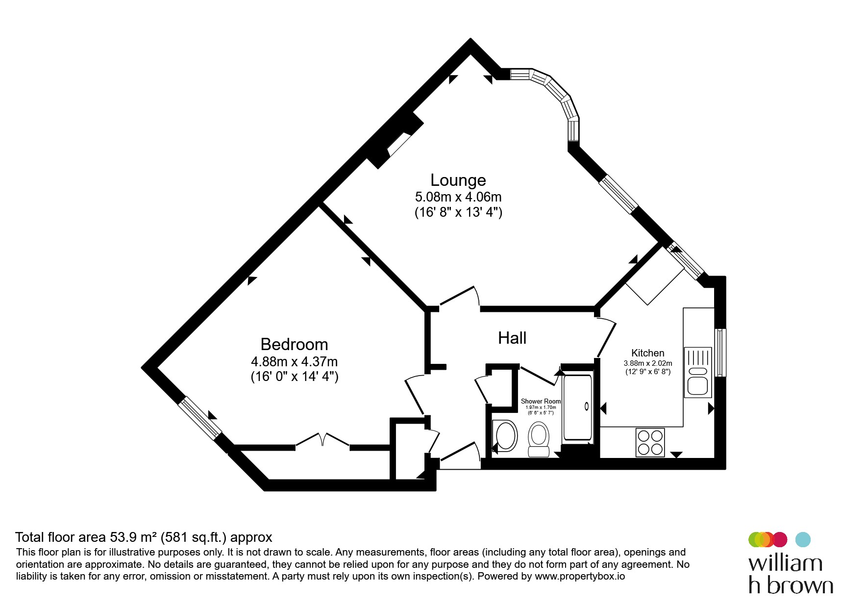 63, Bridge Street, Fakenham floorplan
