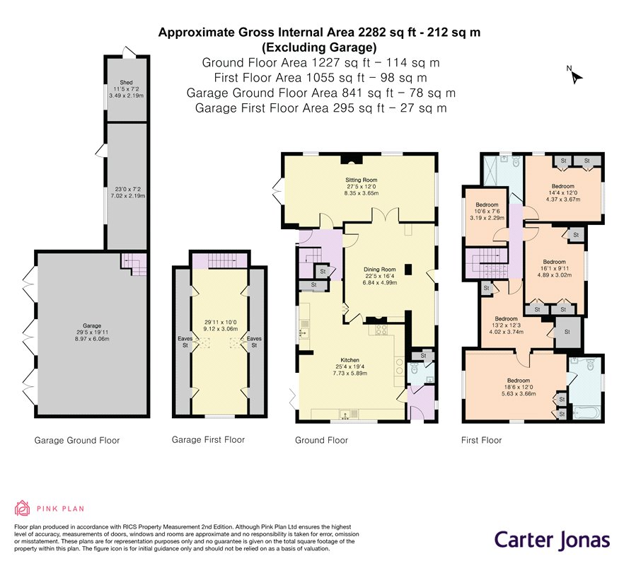Mount Hill, 32, Bagley Wood Road, Oxford floorplan