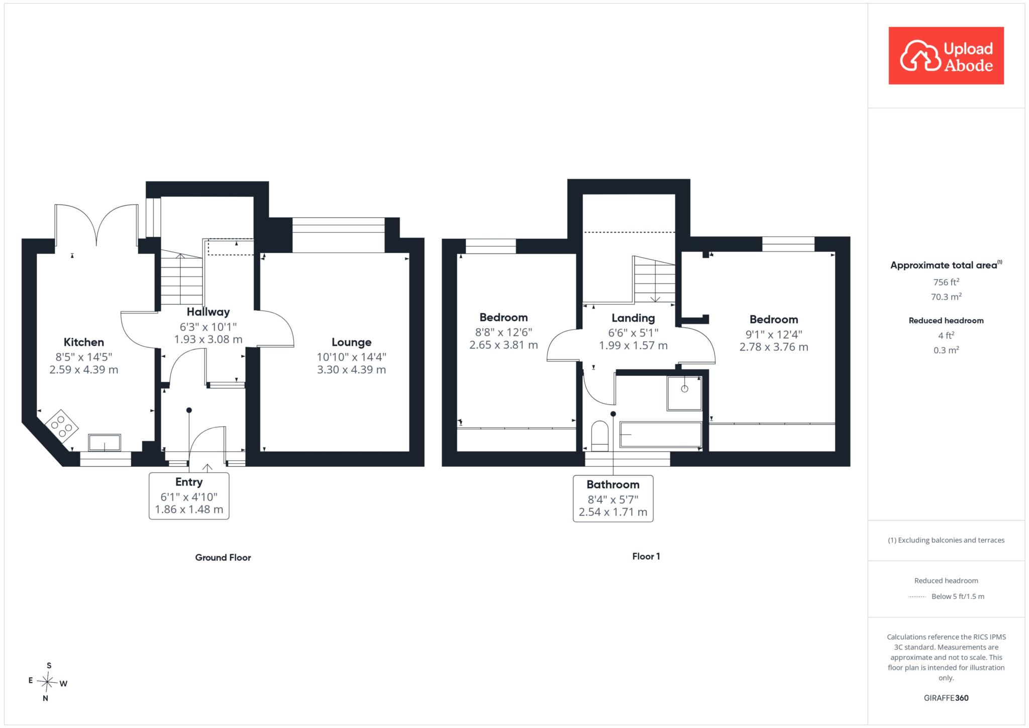 5, Fyne Way, Motherwell floorplan