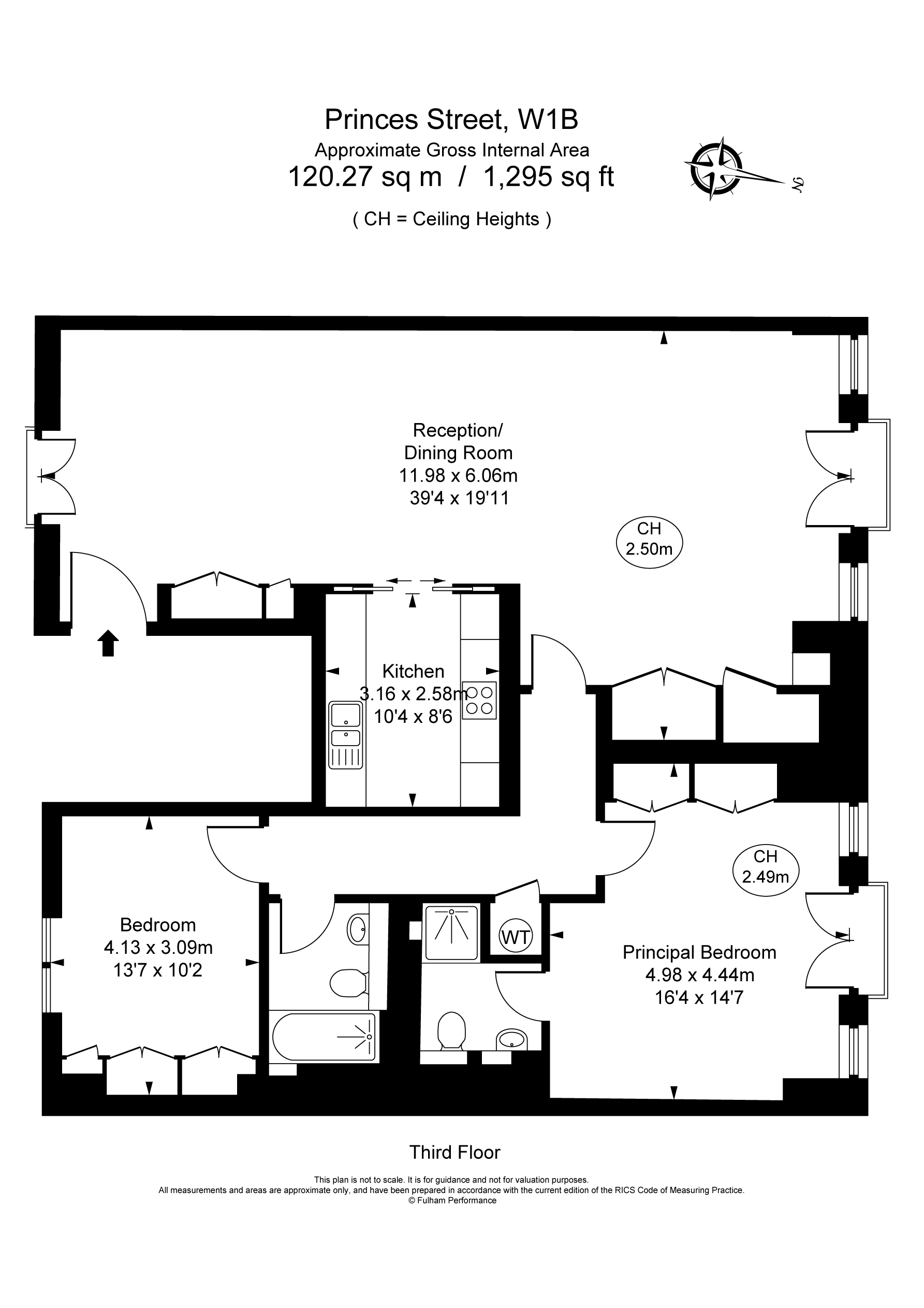 Princes Street, London floorplan