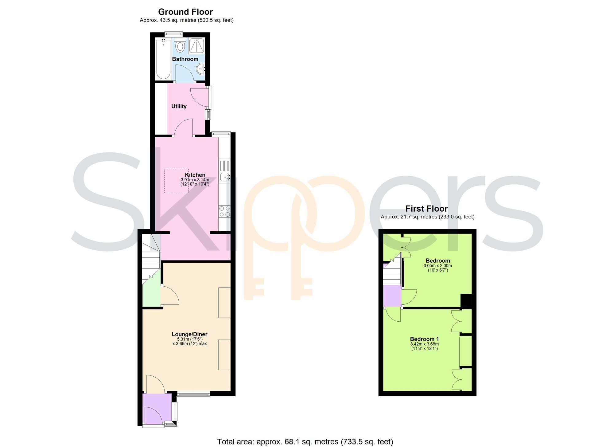 85 Canterbury Road, Ashford floorplan