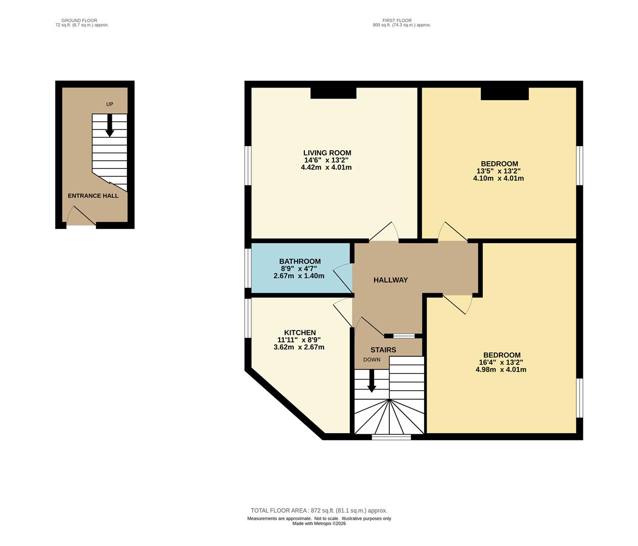 546A, Bryn Road, Wigan floorplan