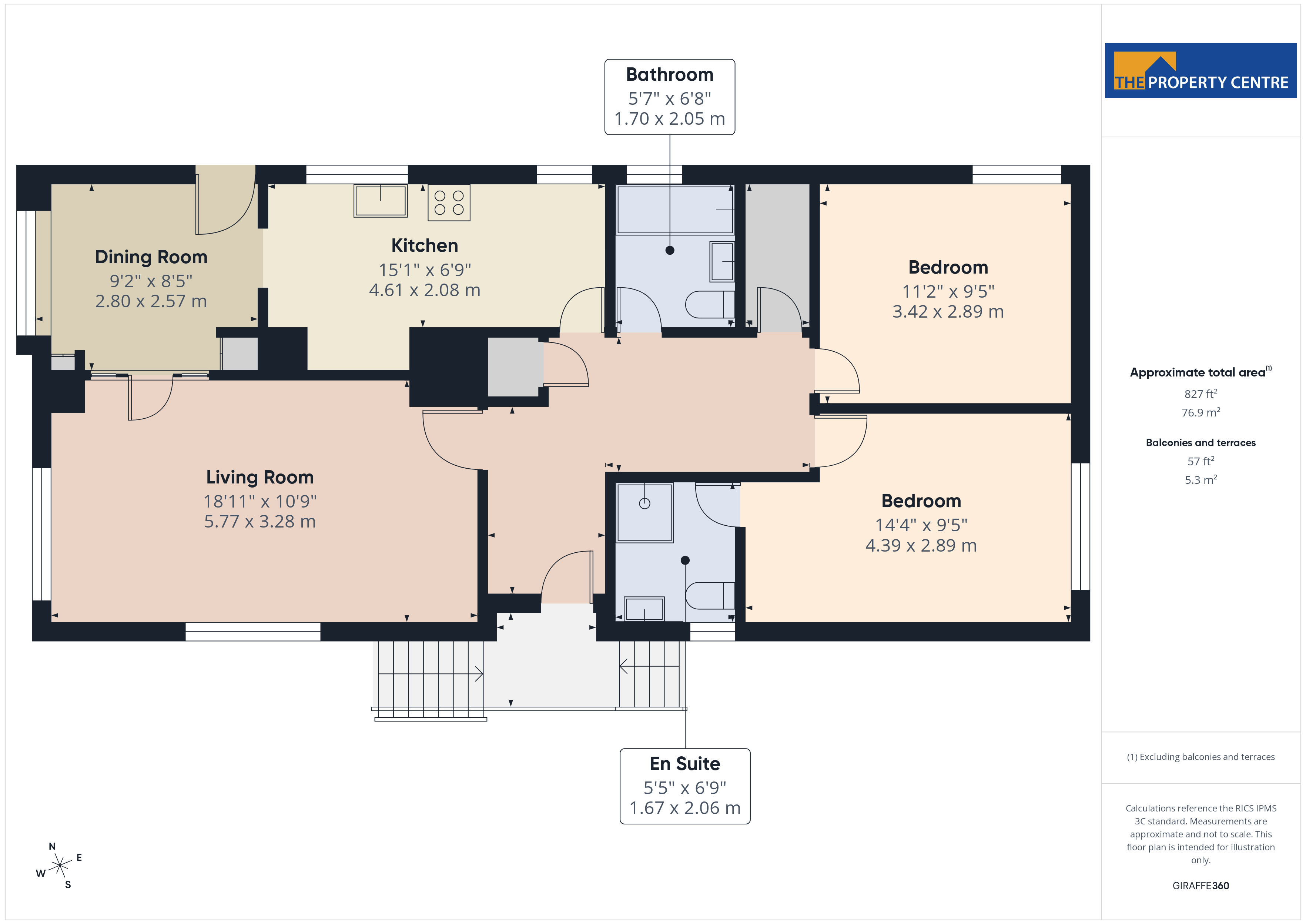 97, Haven Park, Up Hatherley floorplan