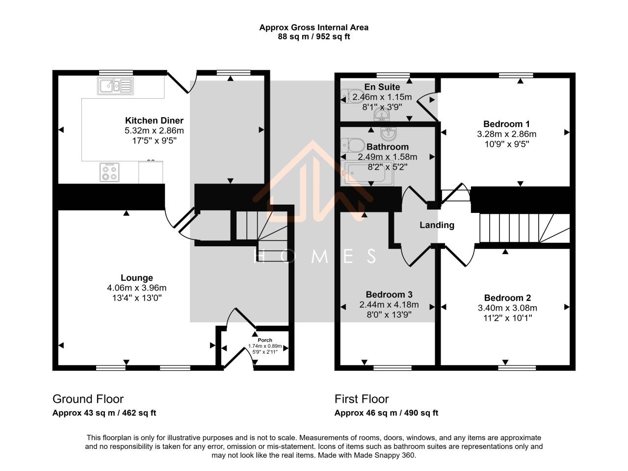 High Street, Rhymney floorplan