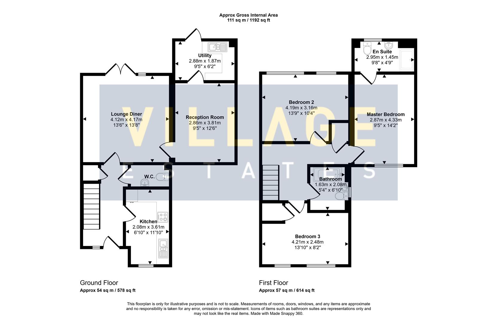4, Holmesley Road, Borehamwood floorplan