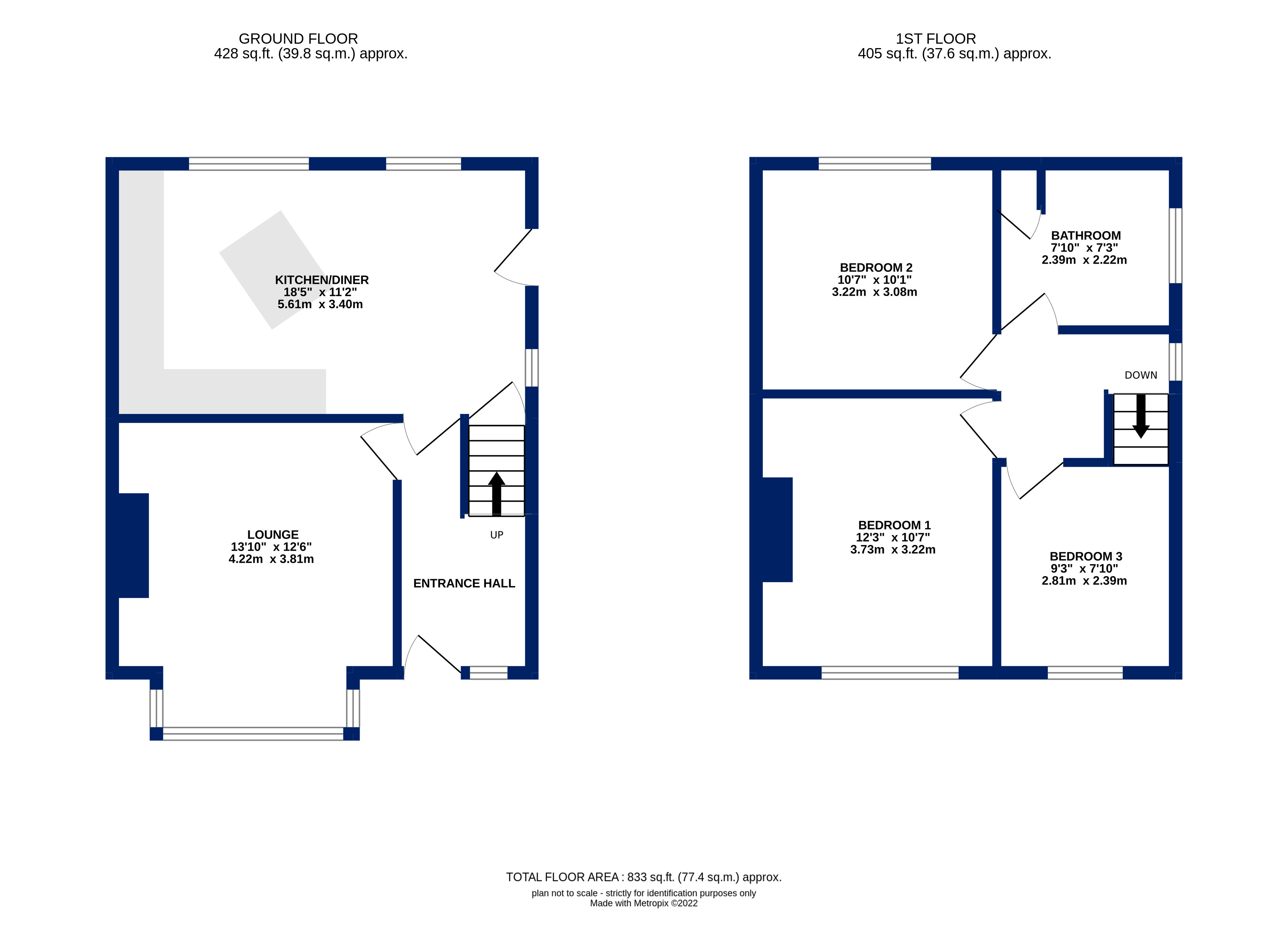 Netherhall Road, Baildon, Shipley, West Yorkshire BD17, 3 bedroom semi