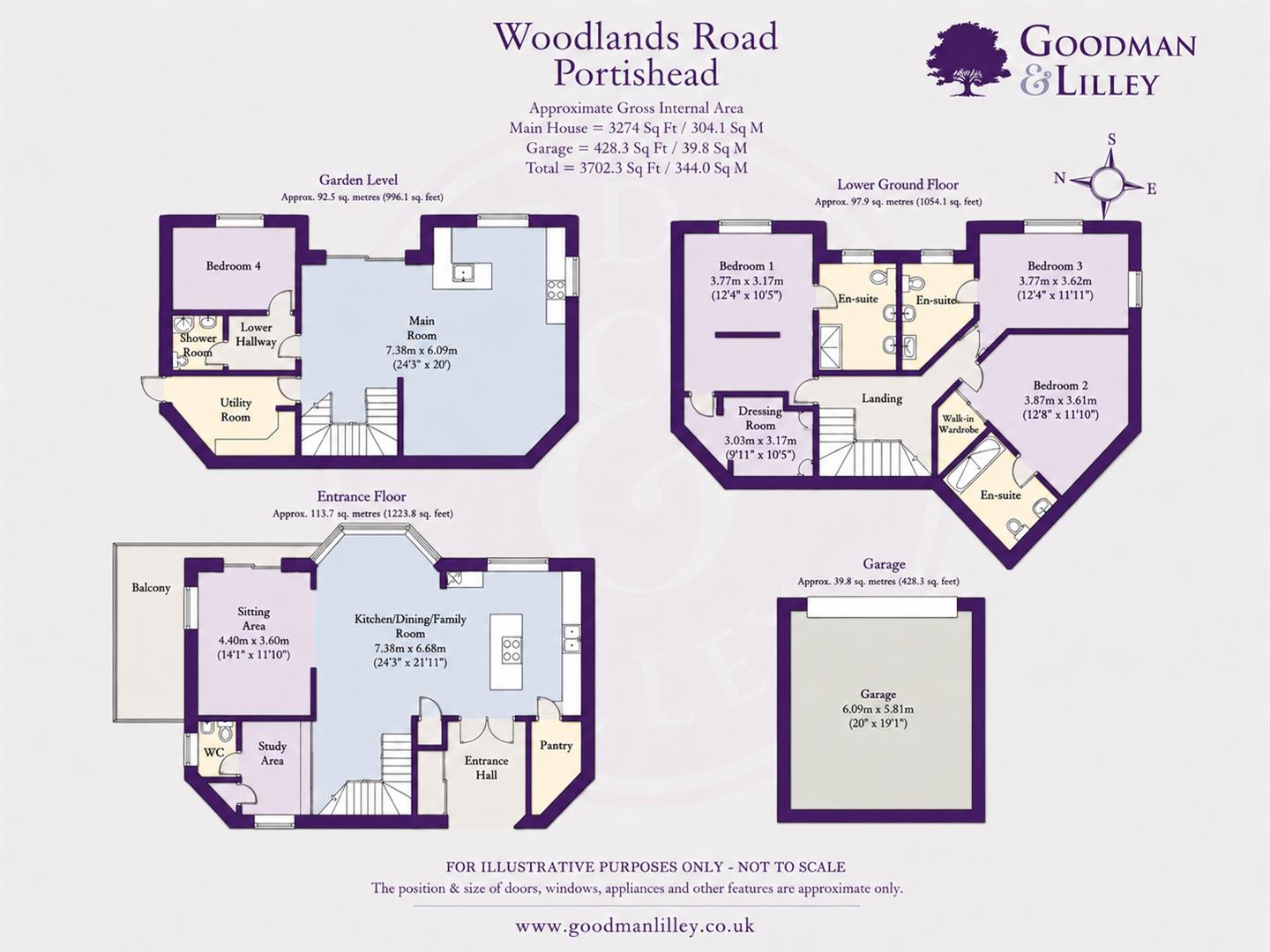Tallis House, Woodlands Road, Portishead floorplan