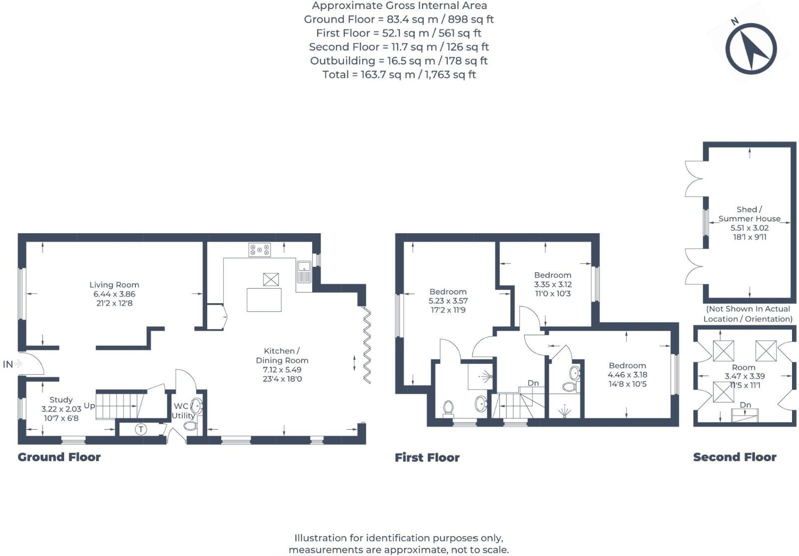 31, Downs Road, Berkshire floorplan